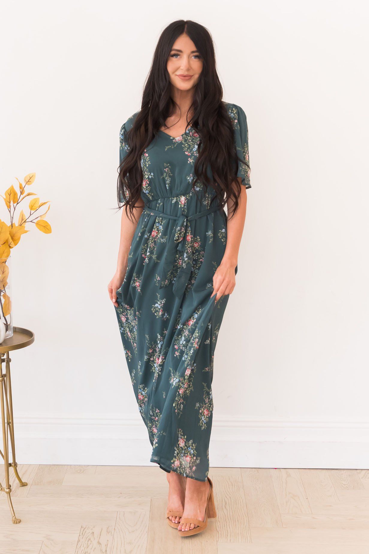 The Sarai Modest Dresses teanrose