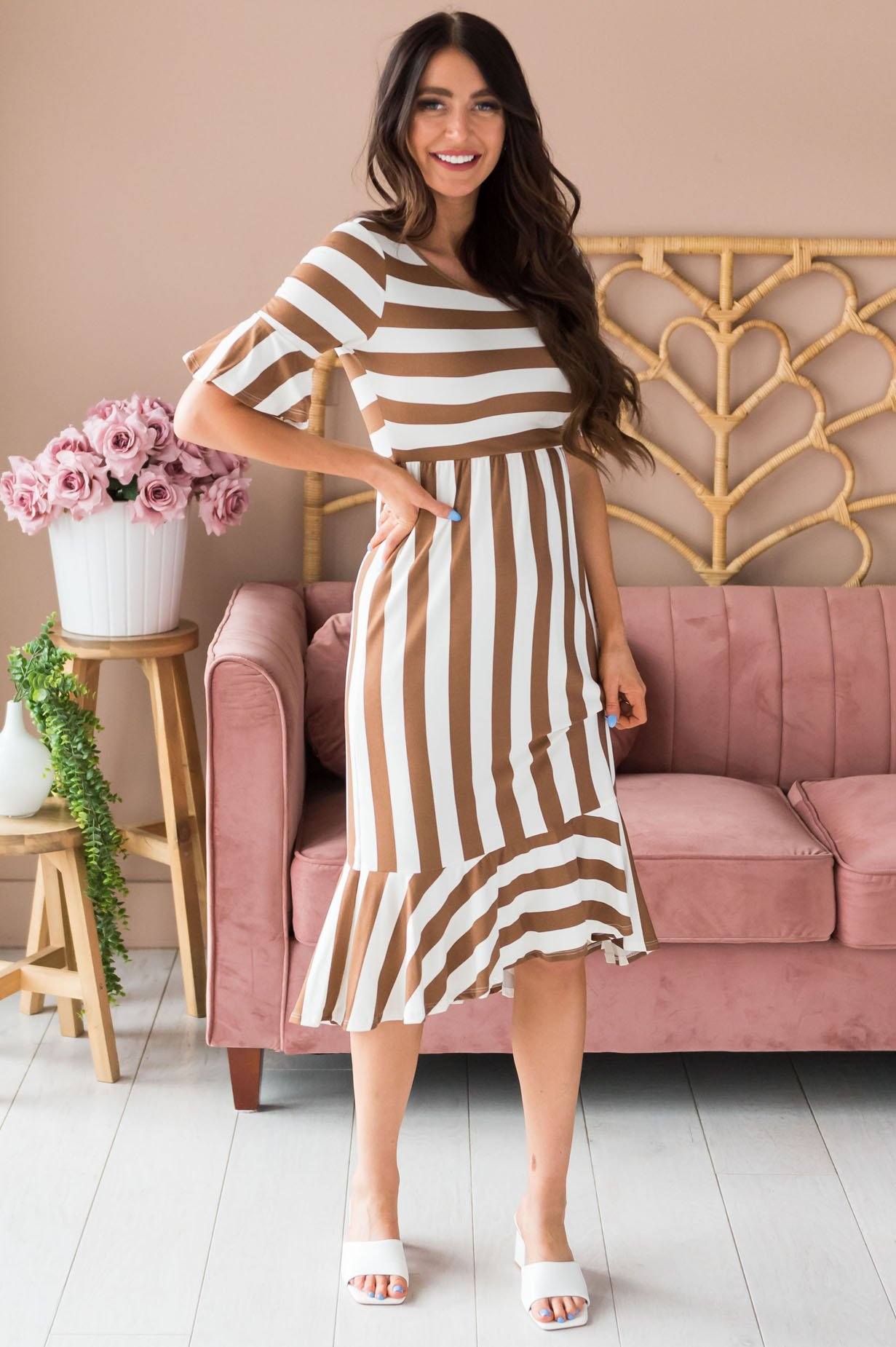 The Linley Modest Dresses vendor-unknown