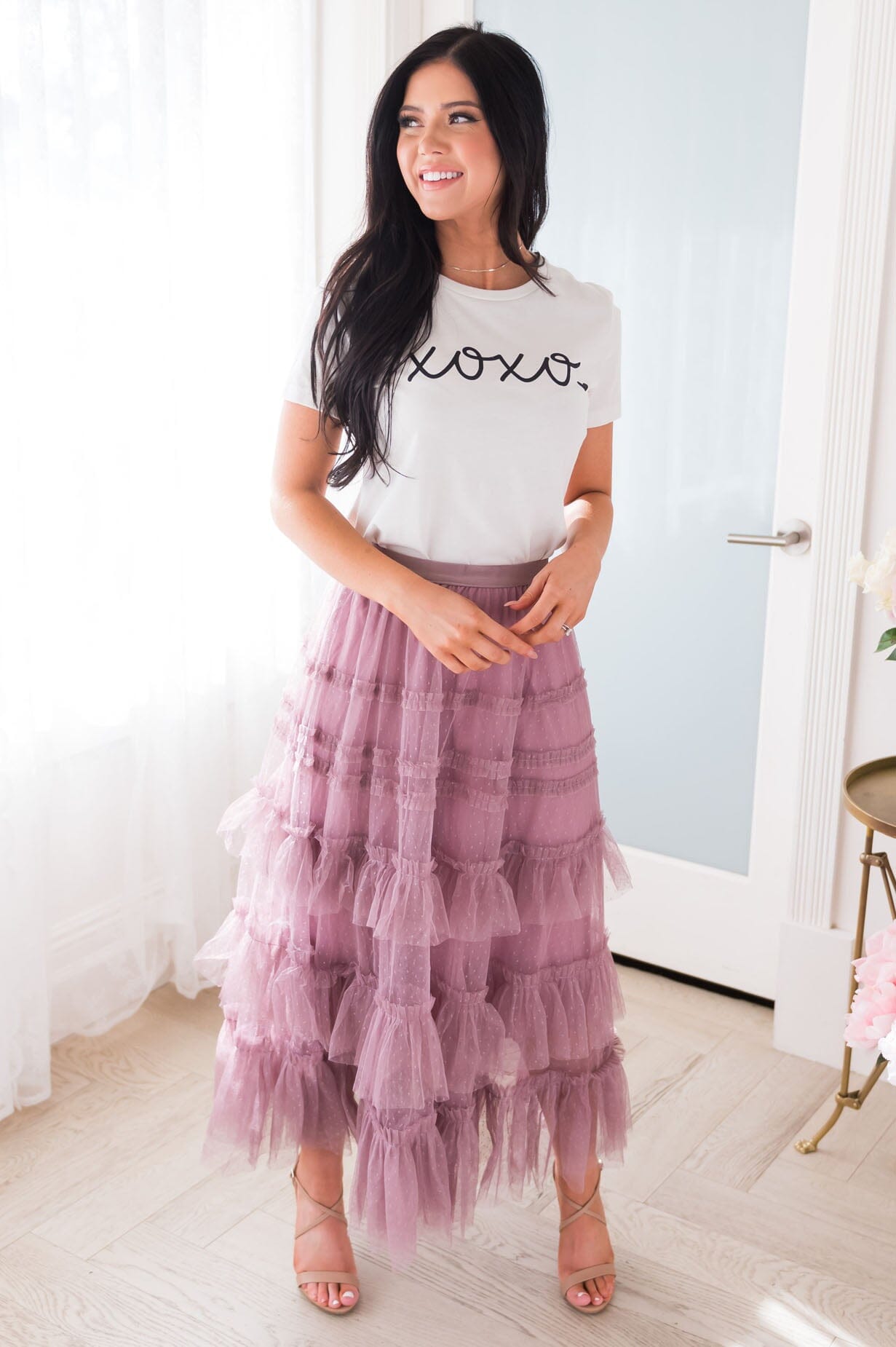 It's All About Those X's & O's Modest Tee Modest Dresses vendor-unknown