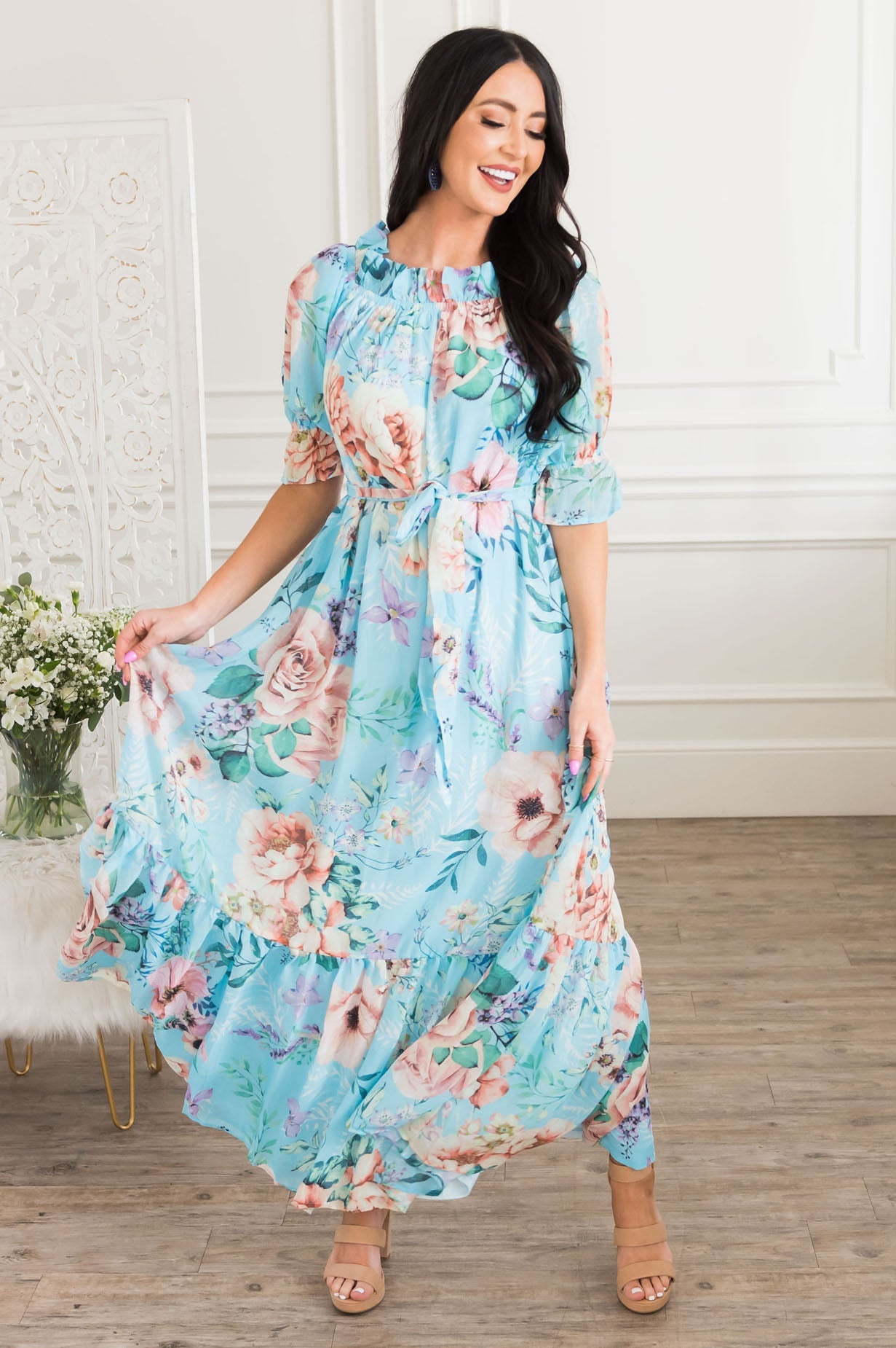 The Malorie Modest Dresses vendor-unknown