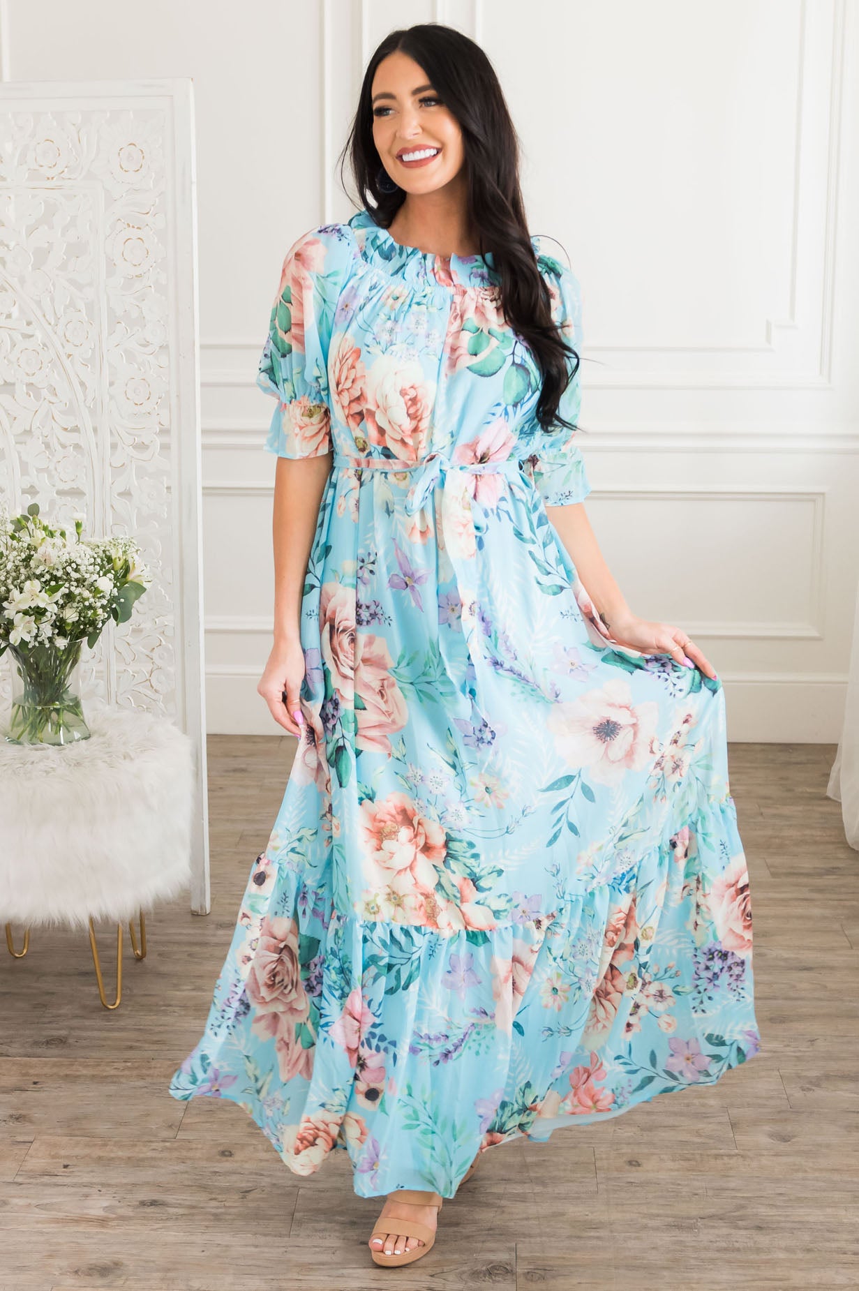 The Malorie Modest Dresses vendor-unknown