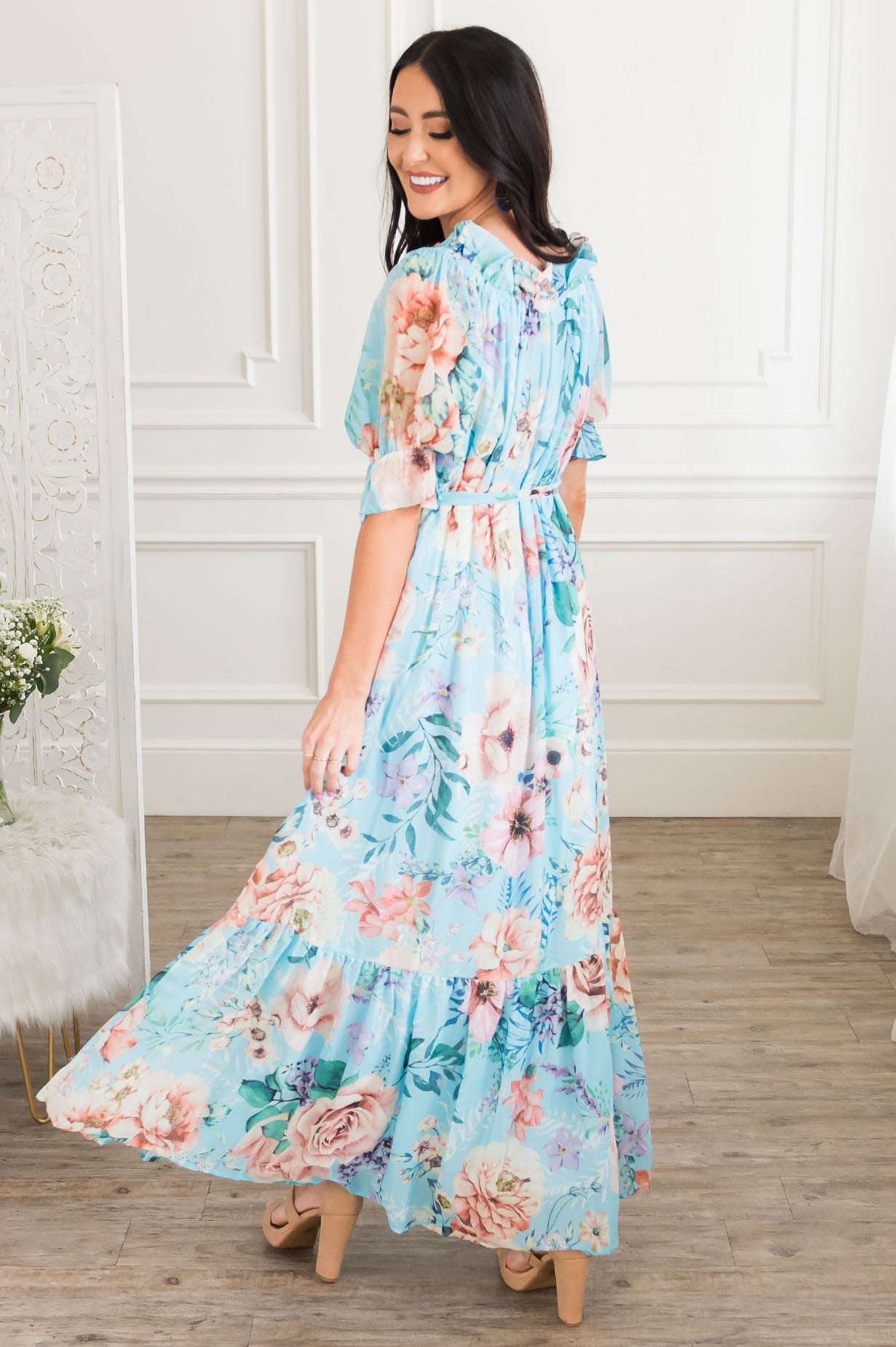 The Malorie Modest Dresses vendor-unknown