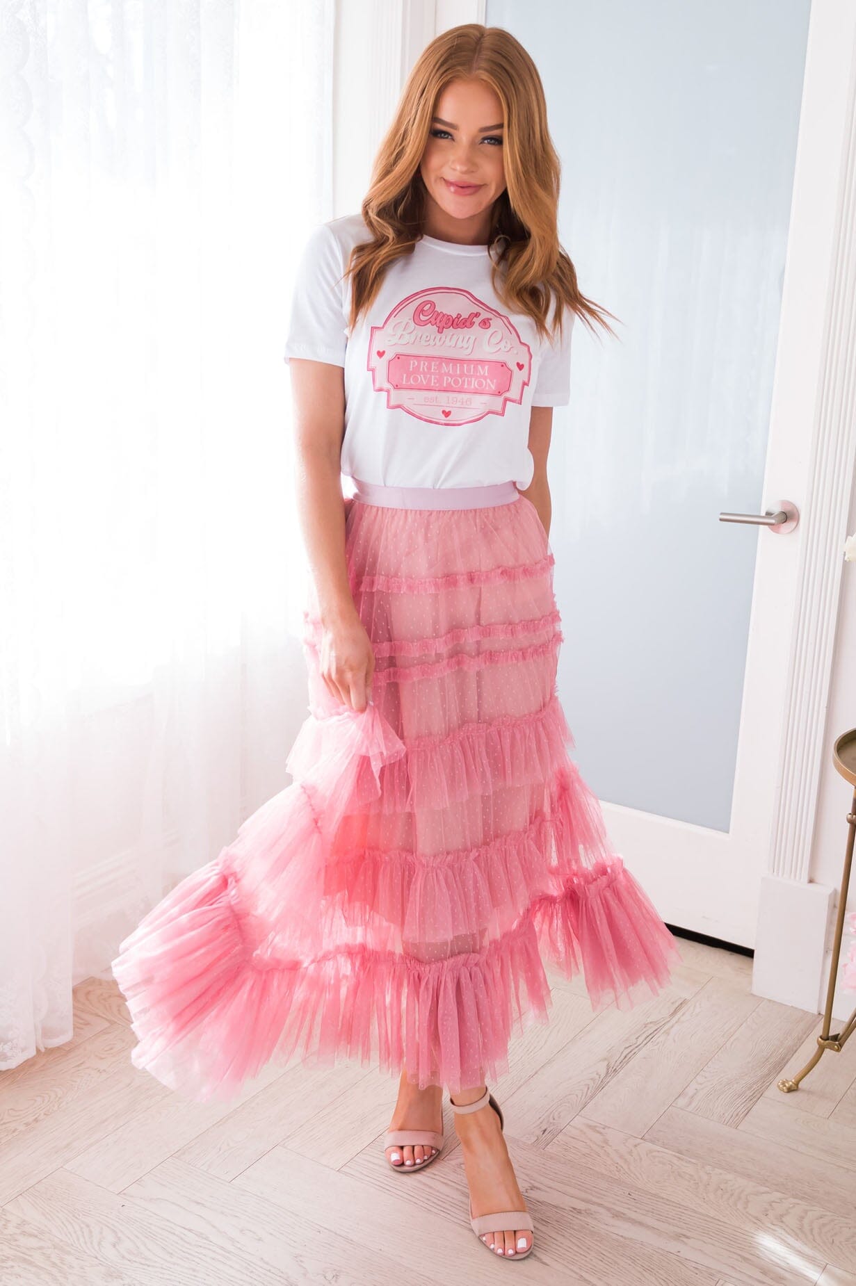 It's All About The Frill Modest Tulle Skirt Skirts vendor-unknown