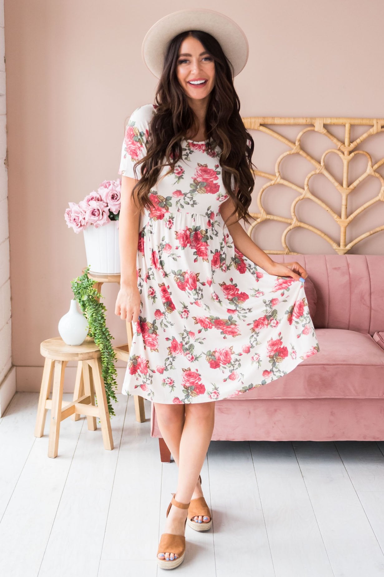 The Melynda Modest Dresses vendor-unknown