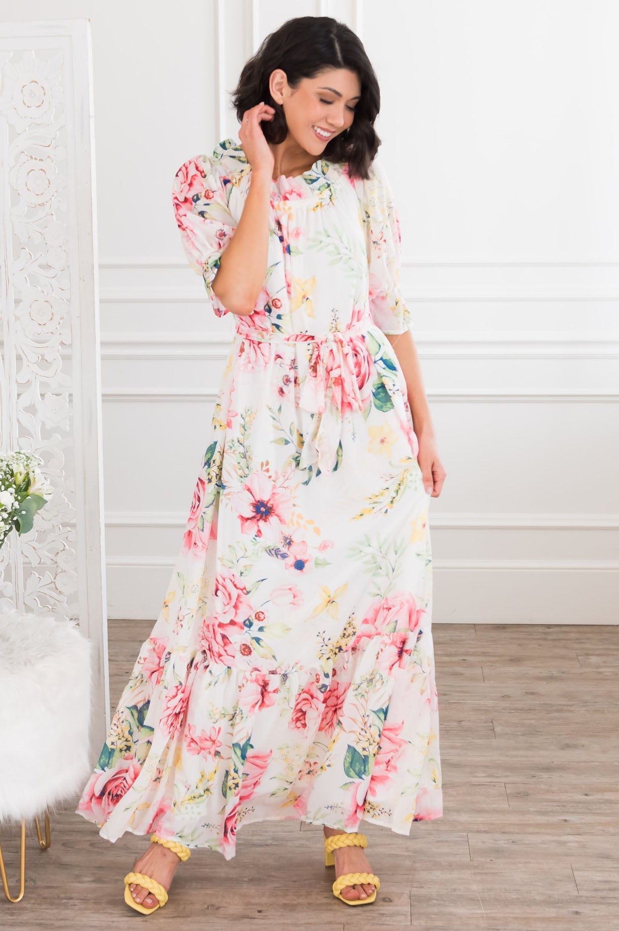 The Malorie Modest Dresses vendor-unknown