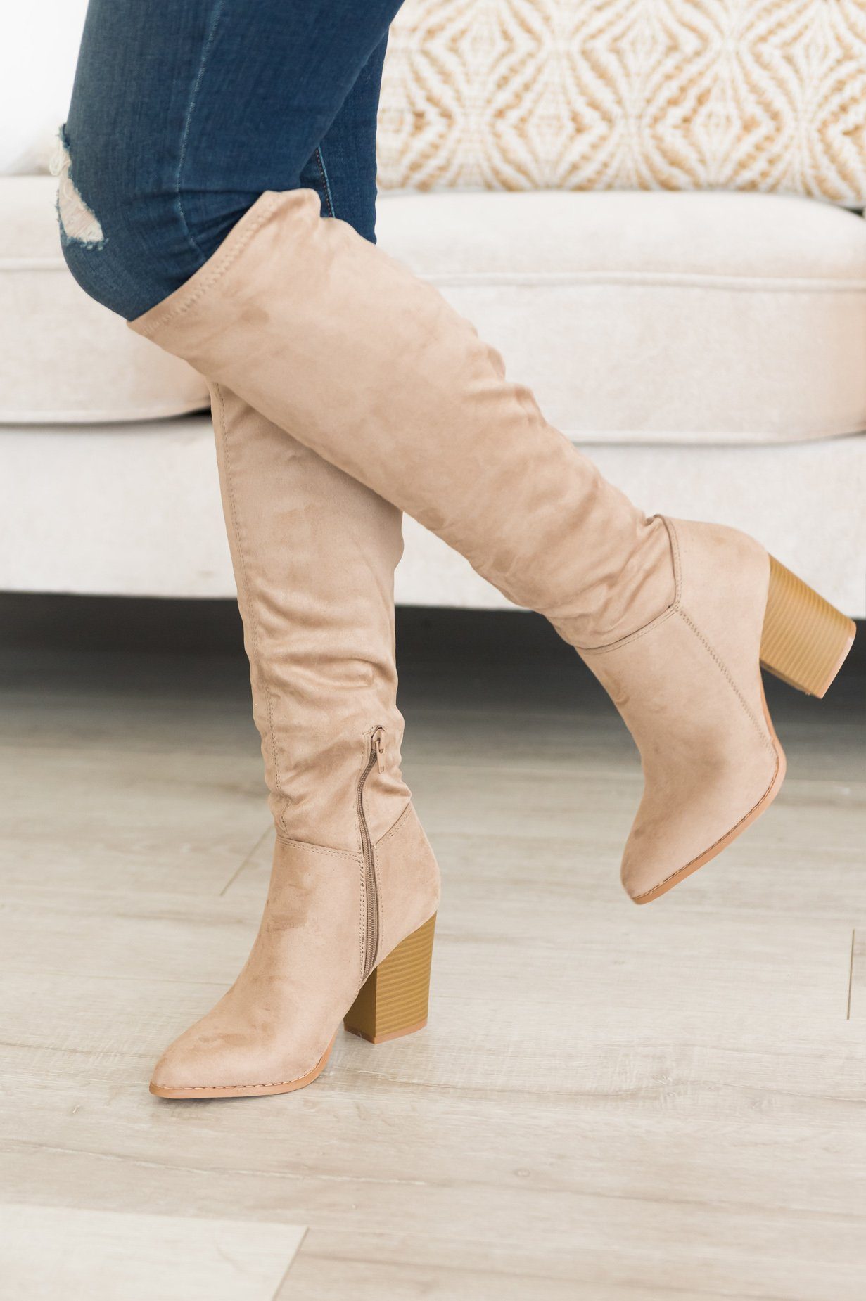 The Bonnie Knee High Boots Accessories & Shoes vendor-unknown