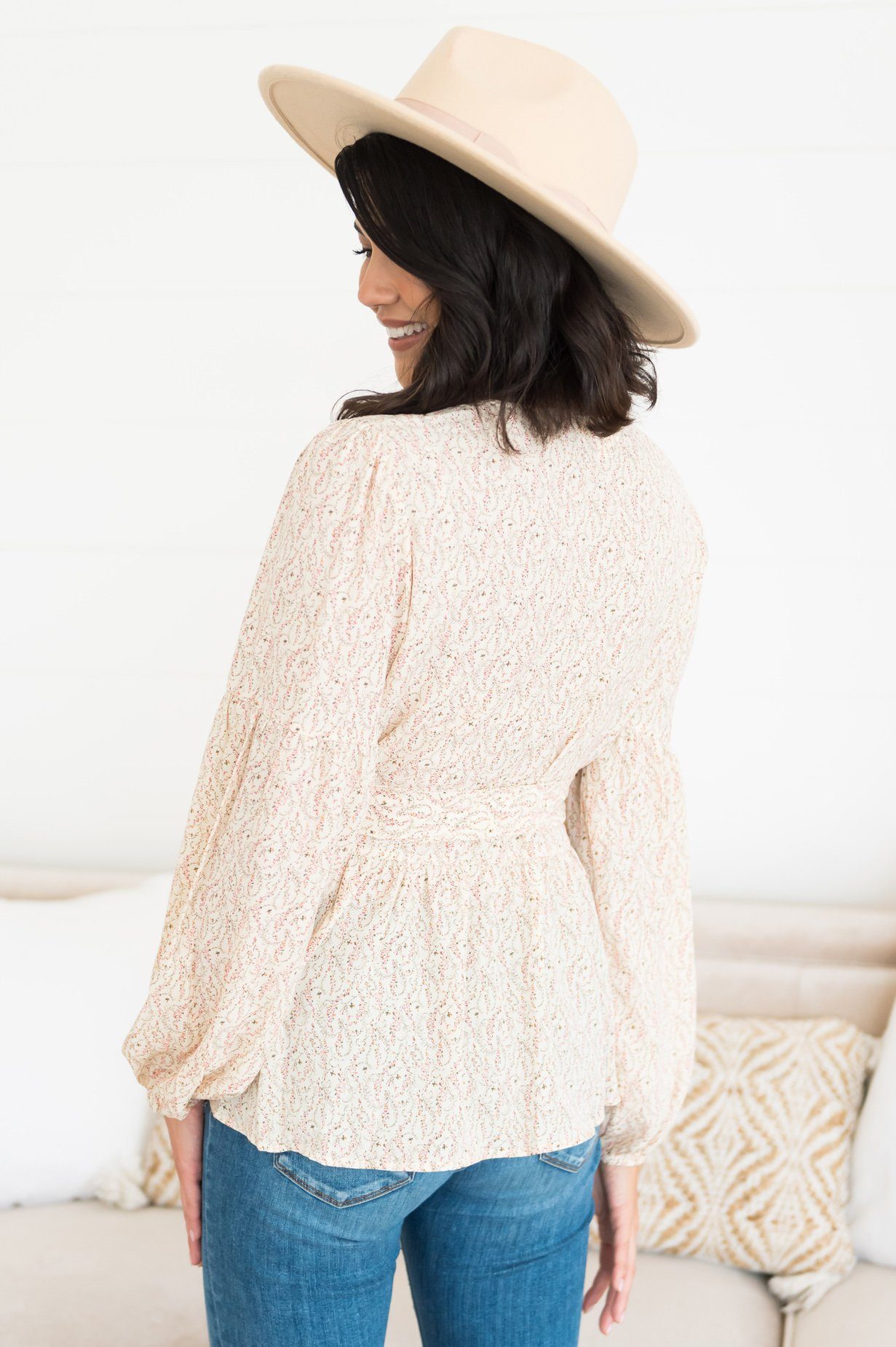 First Chance Modest Blouse Tops vendor-unknown