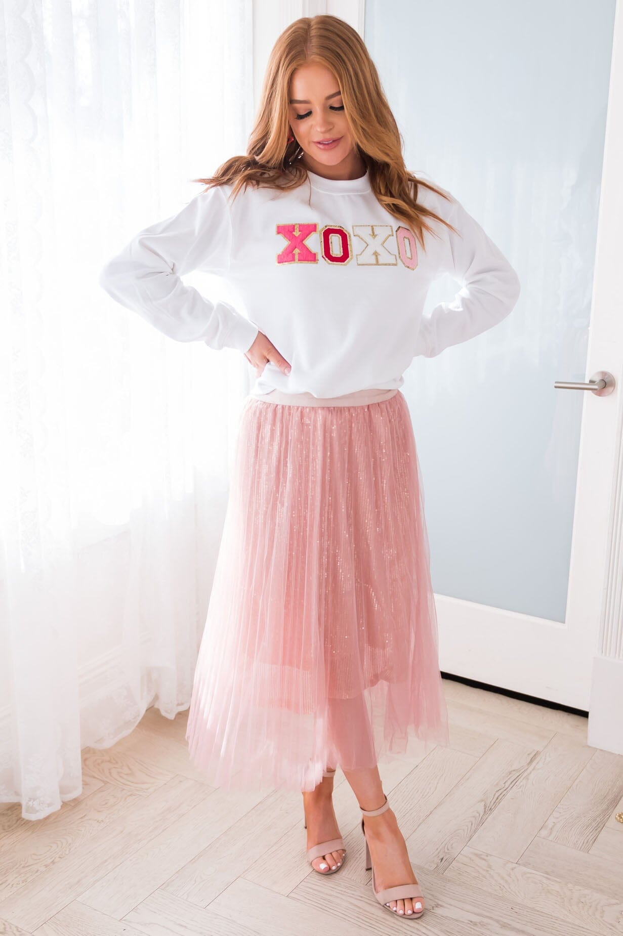 Bold & Beautiful Modest Tulle Skirt Skirts vendor-unknown