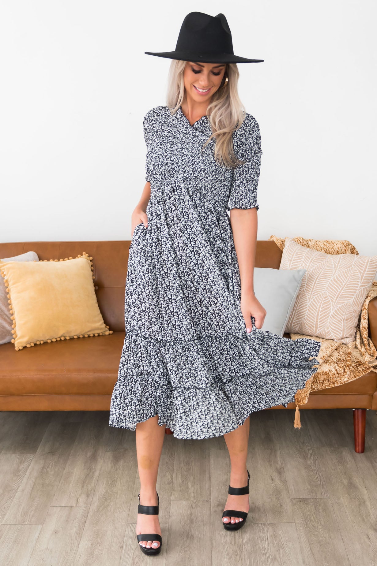 The Tiya Modest Dresses vendor-unknown