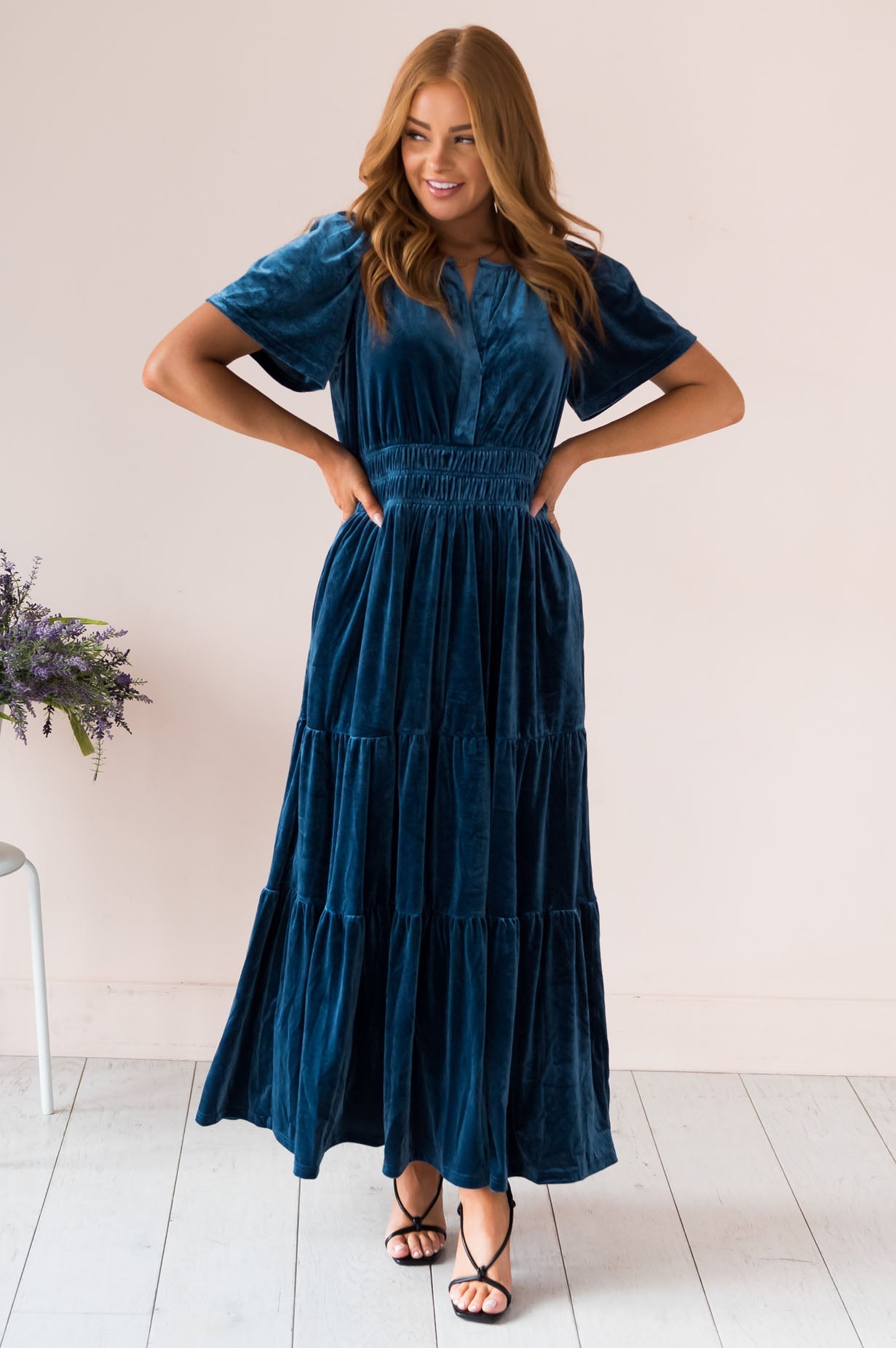 The Cosetta Modest Dresses vendor-unknown