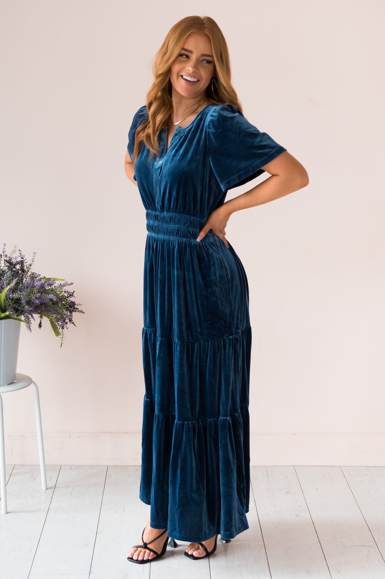 The Cosetta Modest Dresses vendor-unknown