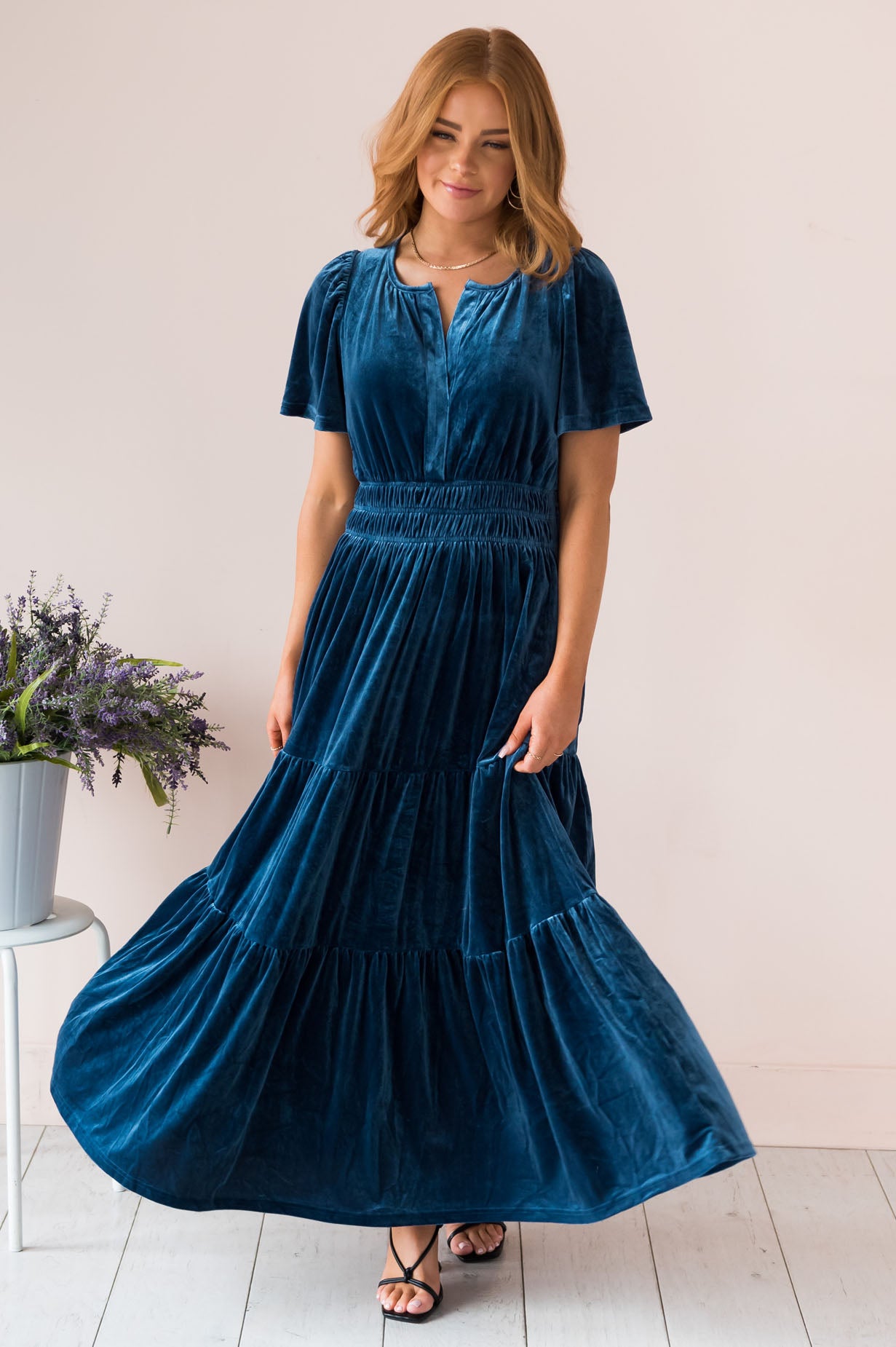 The Cosetta Modest Dresses vendor-unknown