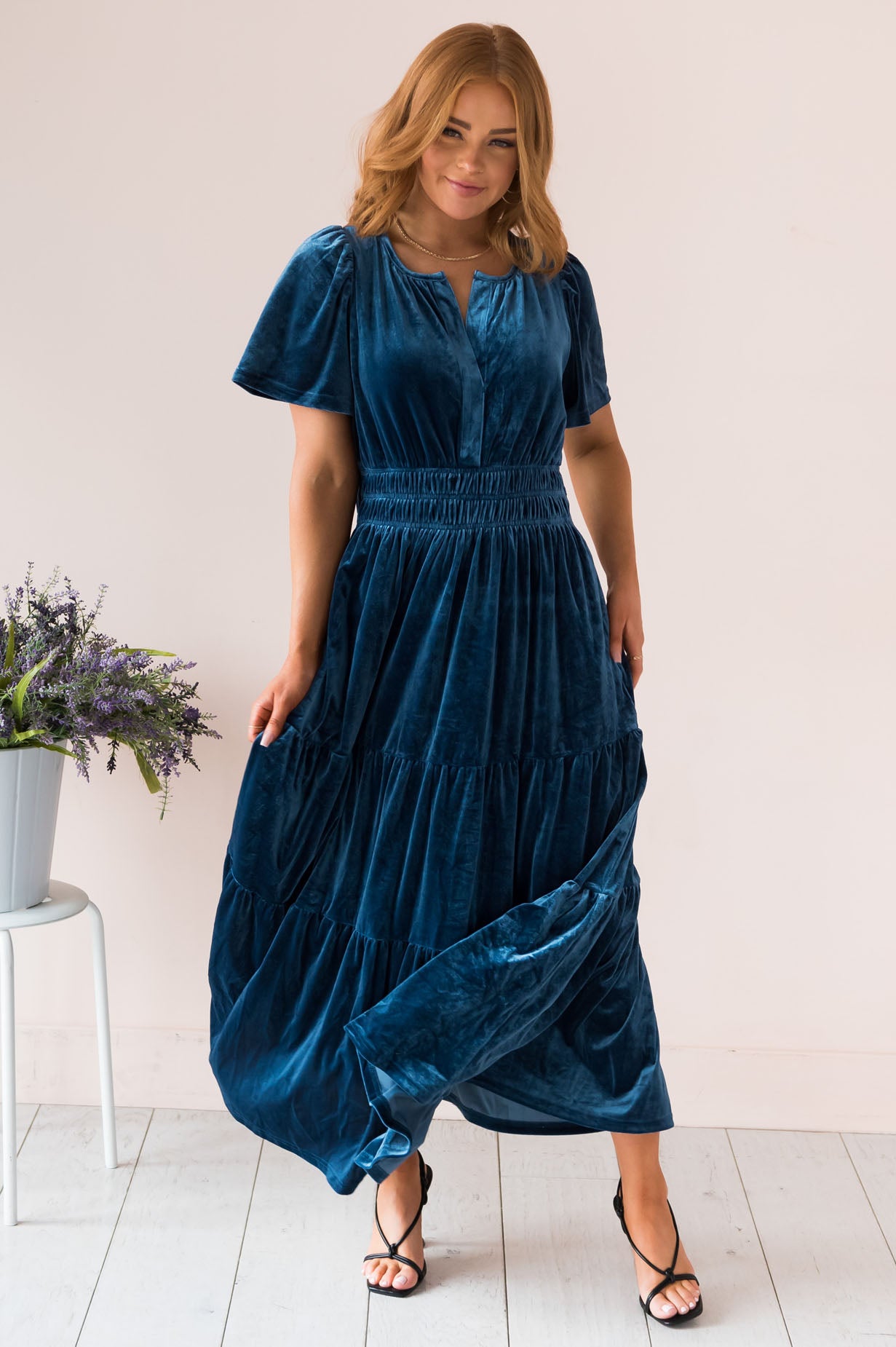 The Cosetta Modest Dresses vendor-unknown