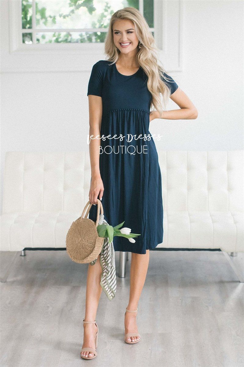 Sunday Afternoon Pocket Dress Modest Dresses vendor-unknown