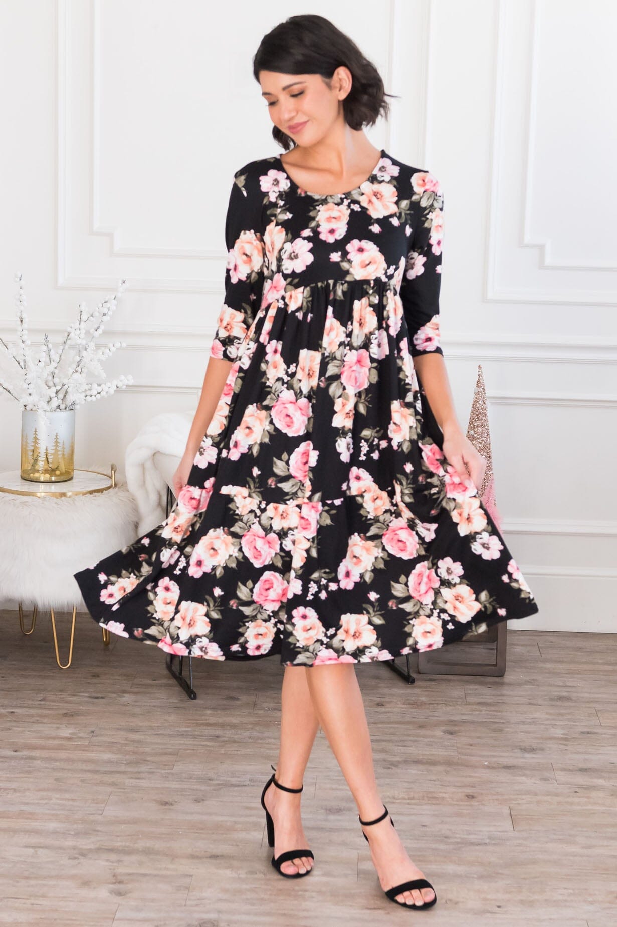 The Adilene Modest Dresses vendor-unknown