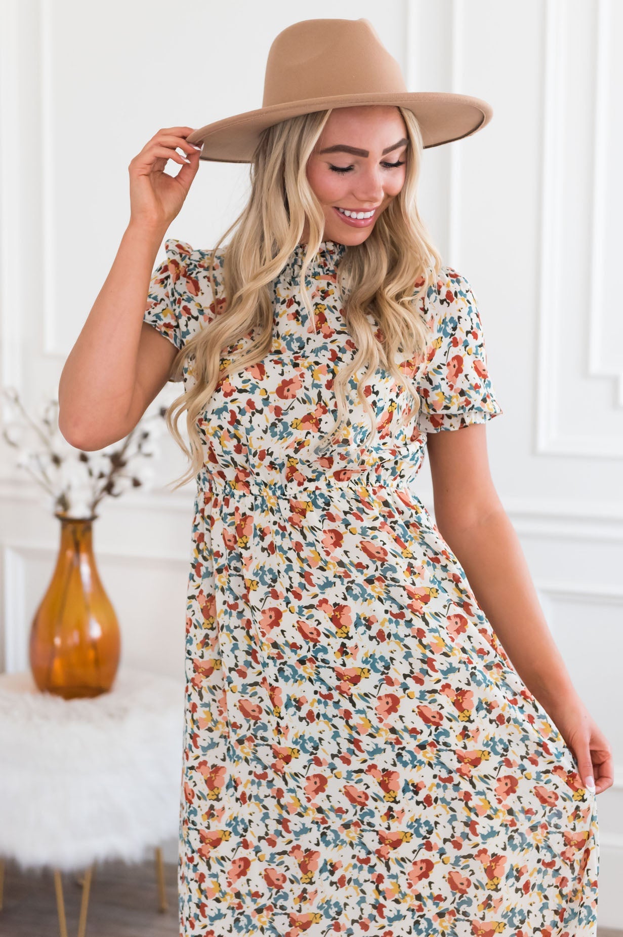 The Rosalin Modest Dresses vendor-unknown