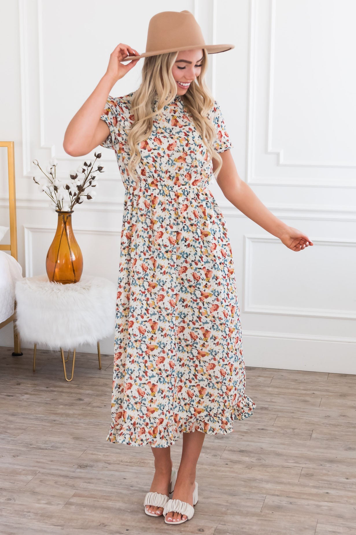 The Rosalin Modest Dresses vendor-unknown