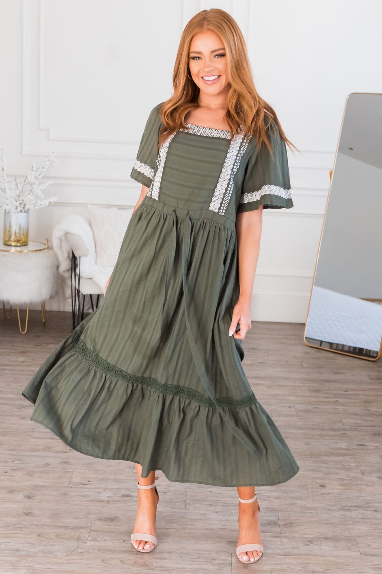 The Sandy Modest Dresses vendor-unknown