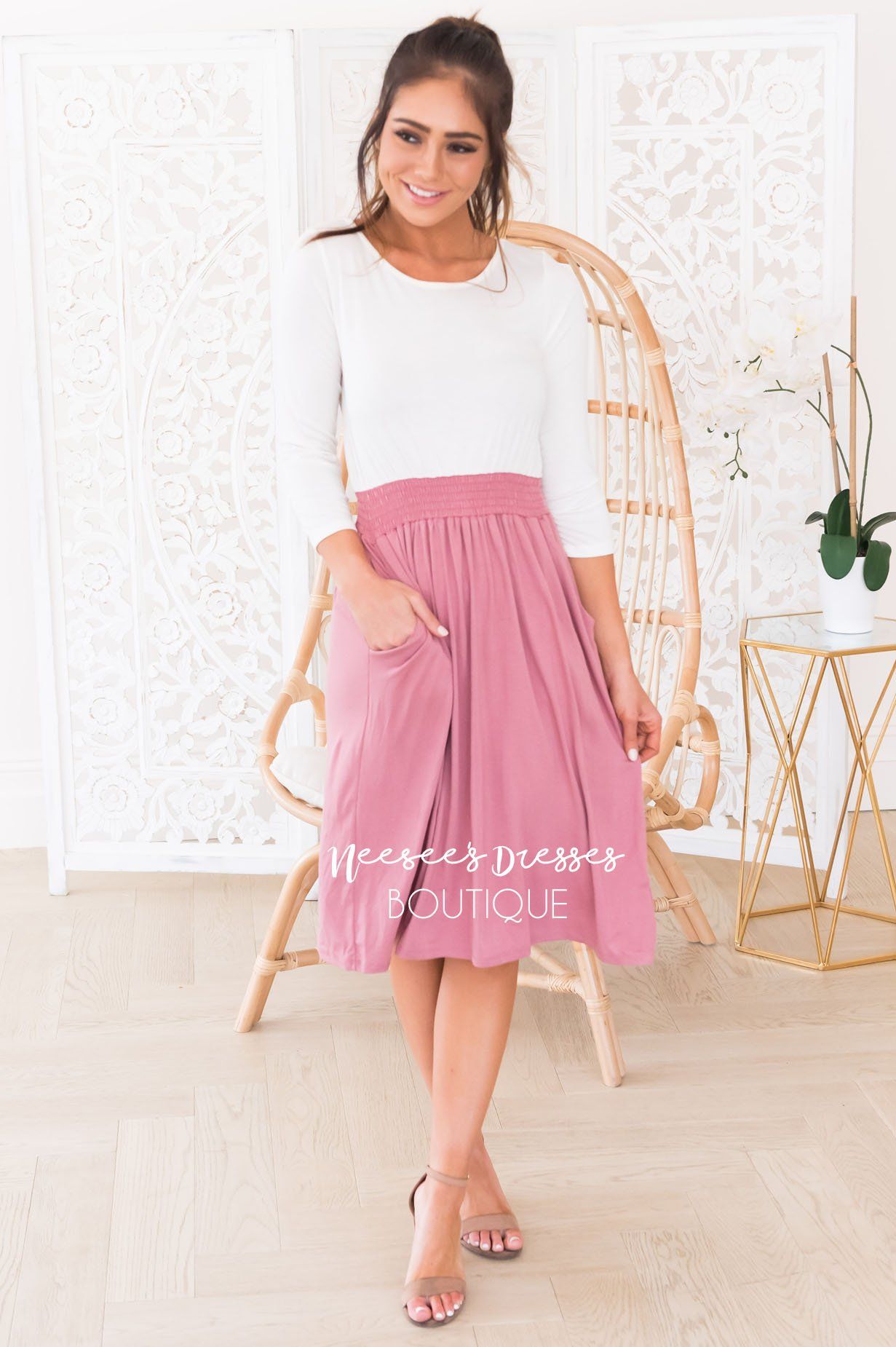 The Sheridon Modest Dresses vendor-unknown