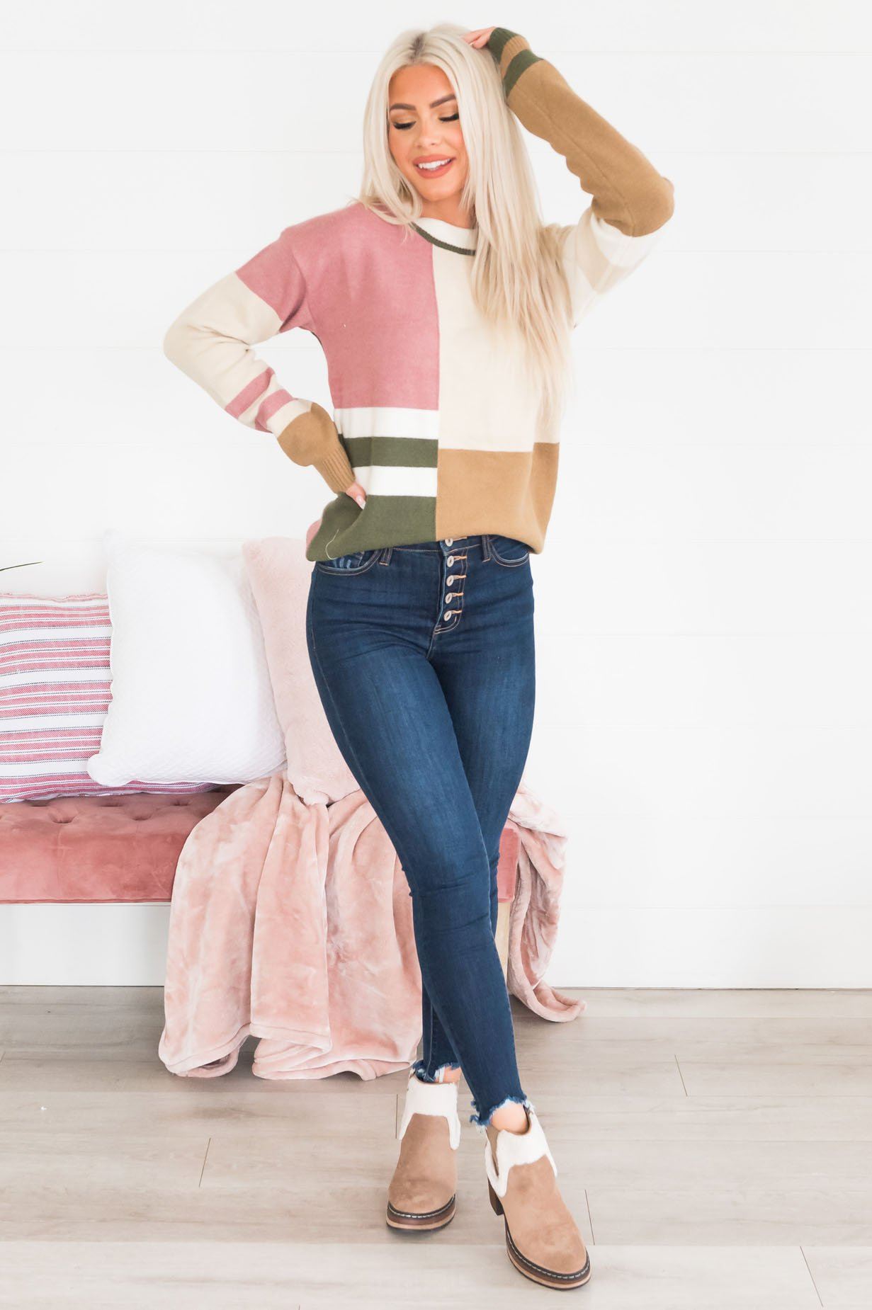 Mountain Air Modest Sweater Modest Dresses vendor-unknown