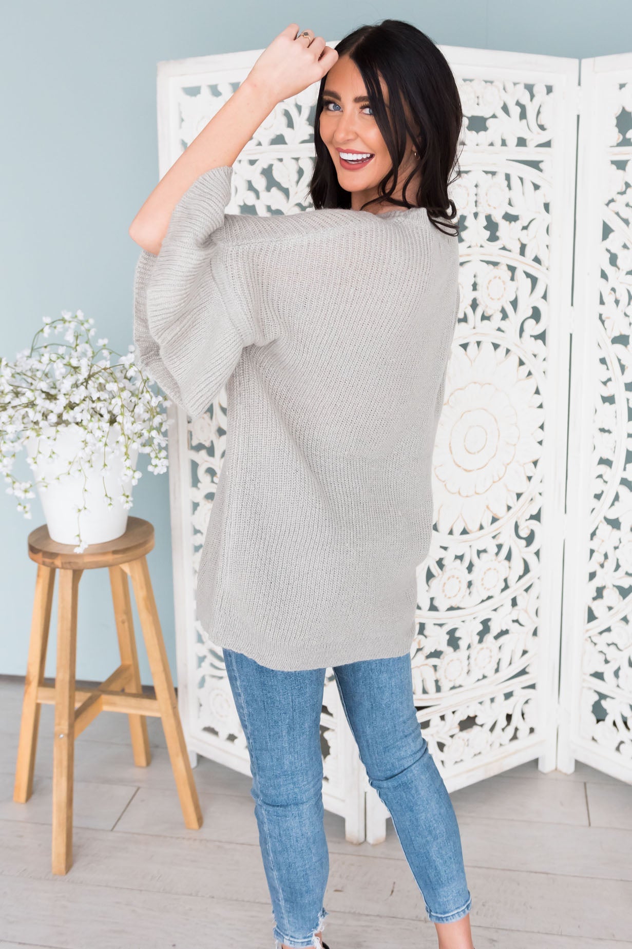 Look Close Modest Sweater Modest Dresses vendor-unknown