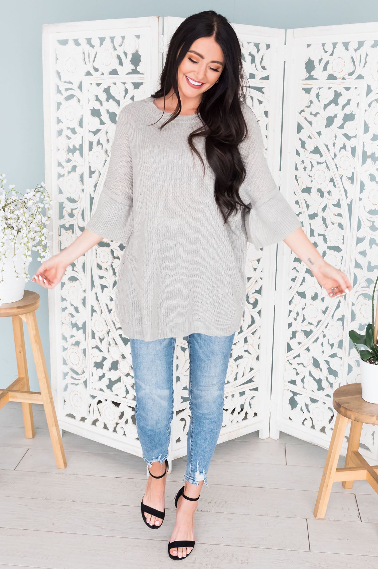 Look Close Modest Sweater Modest Dresses vendor-unknown