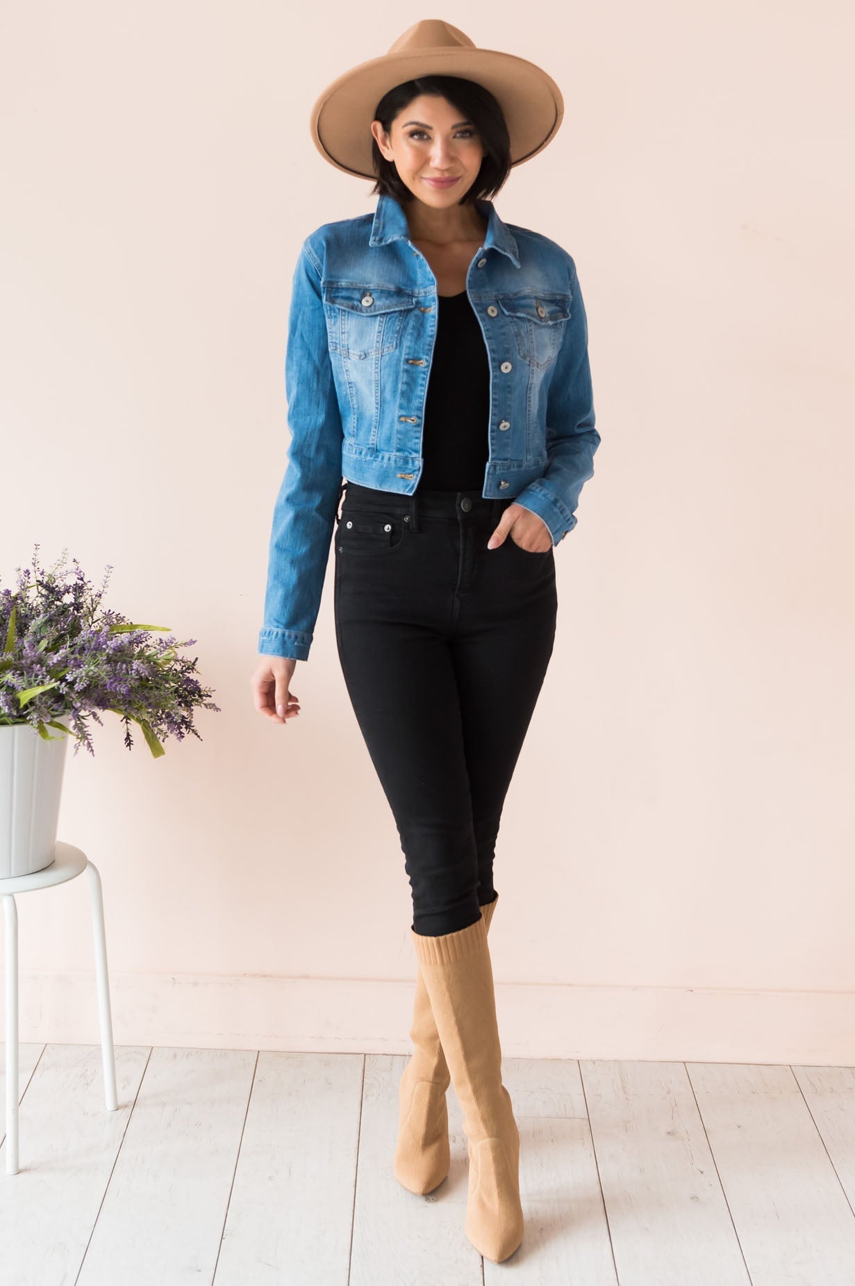 Falling For Fall Modest Button Up Jacket Modest Dresses vendor-unknown