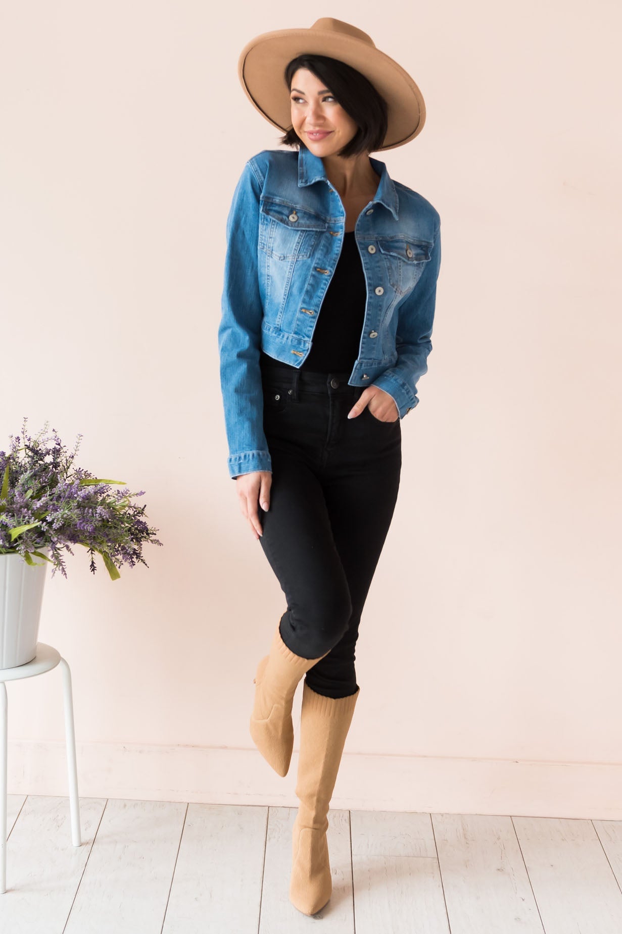 Falling For Fall Modest Button Up Jacket Modest Dresses vendor-unknown