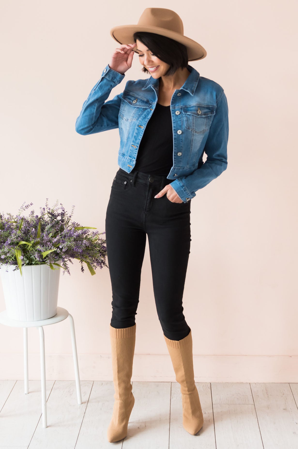 Falling For Fall Modest Button Up Jacket Modest Dresses vendor-unknown