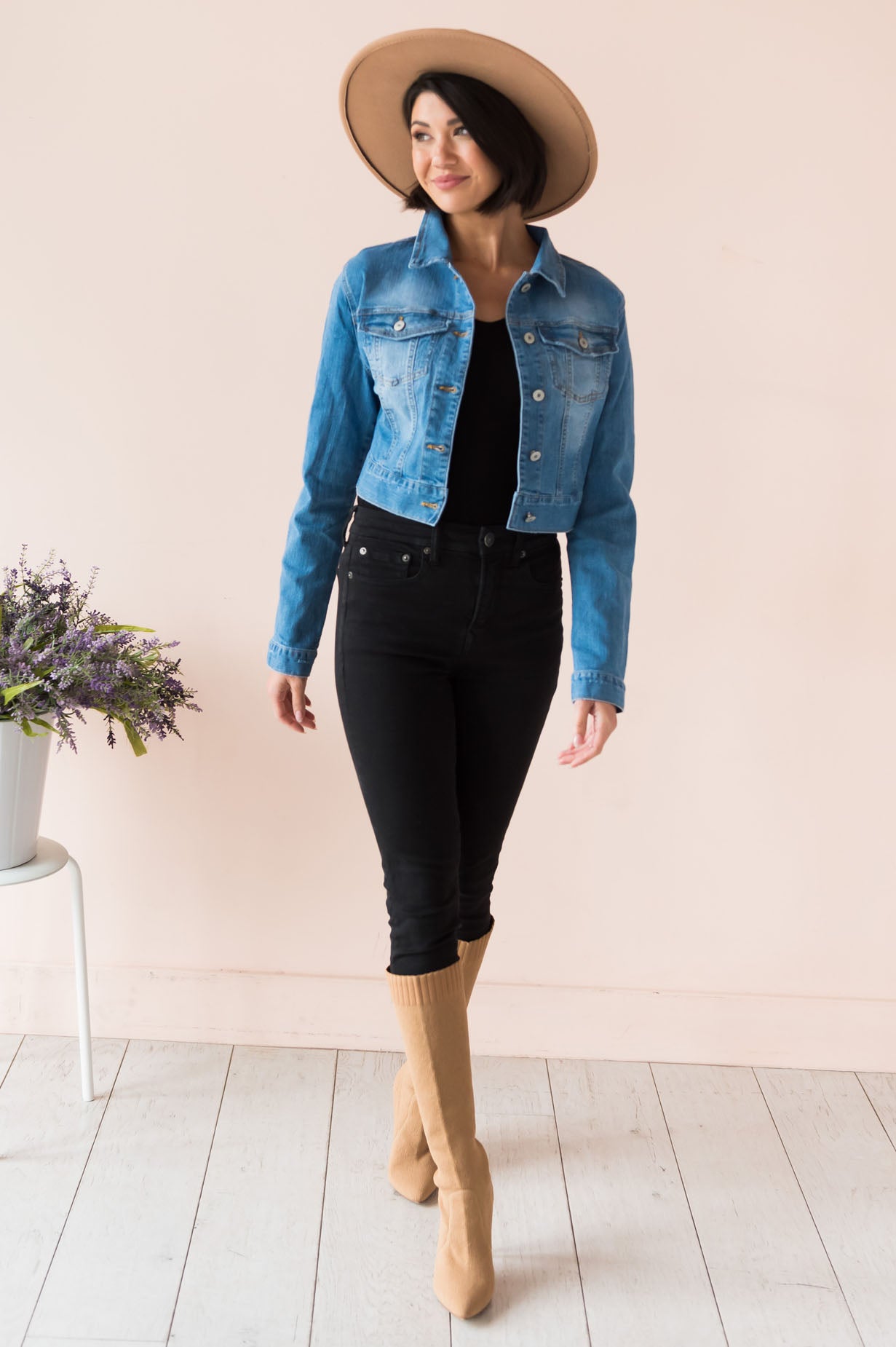 Falling For Fall Modest Button Up Jacket Modest Dresses vendor-unknown