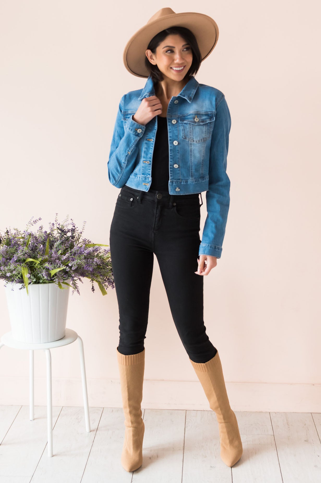 Falling For Fall Modest Button Up Jacket Modest Dresses vendor-unknown