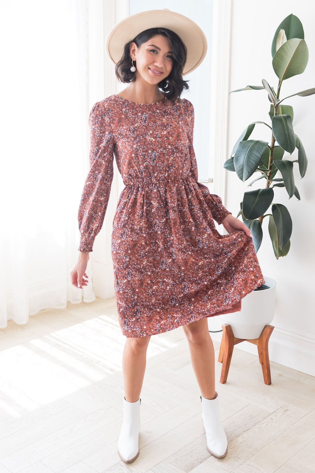 The Cleo Modest Dresses vendor-unknown