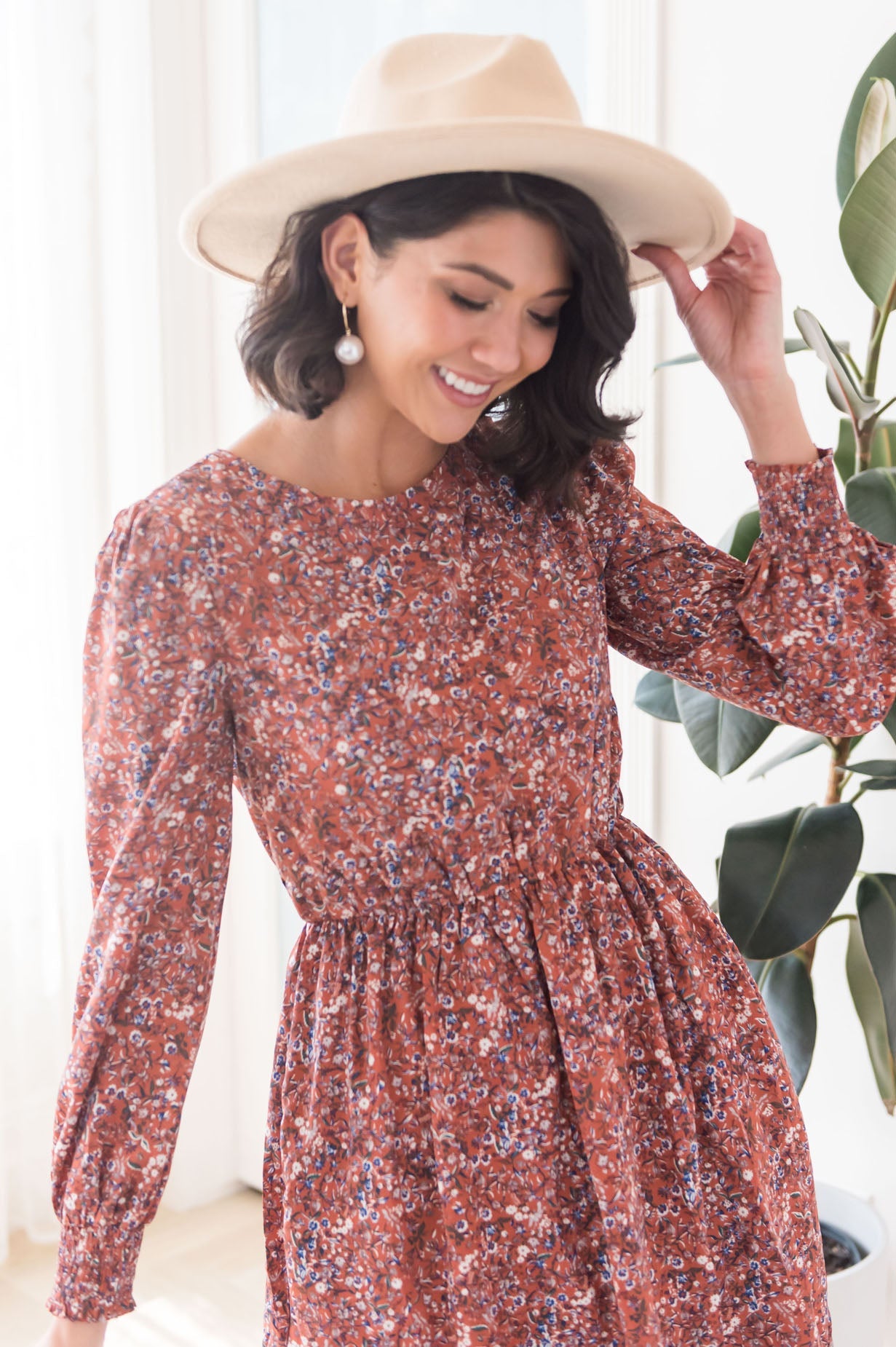 The Cleo Modest Dresses vendor-unknown