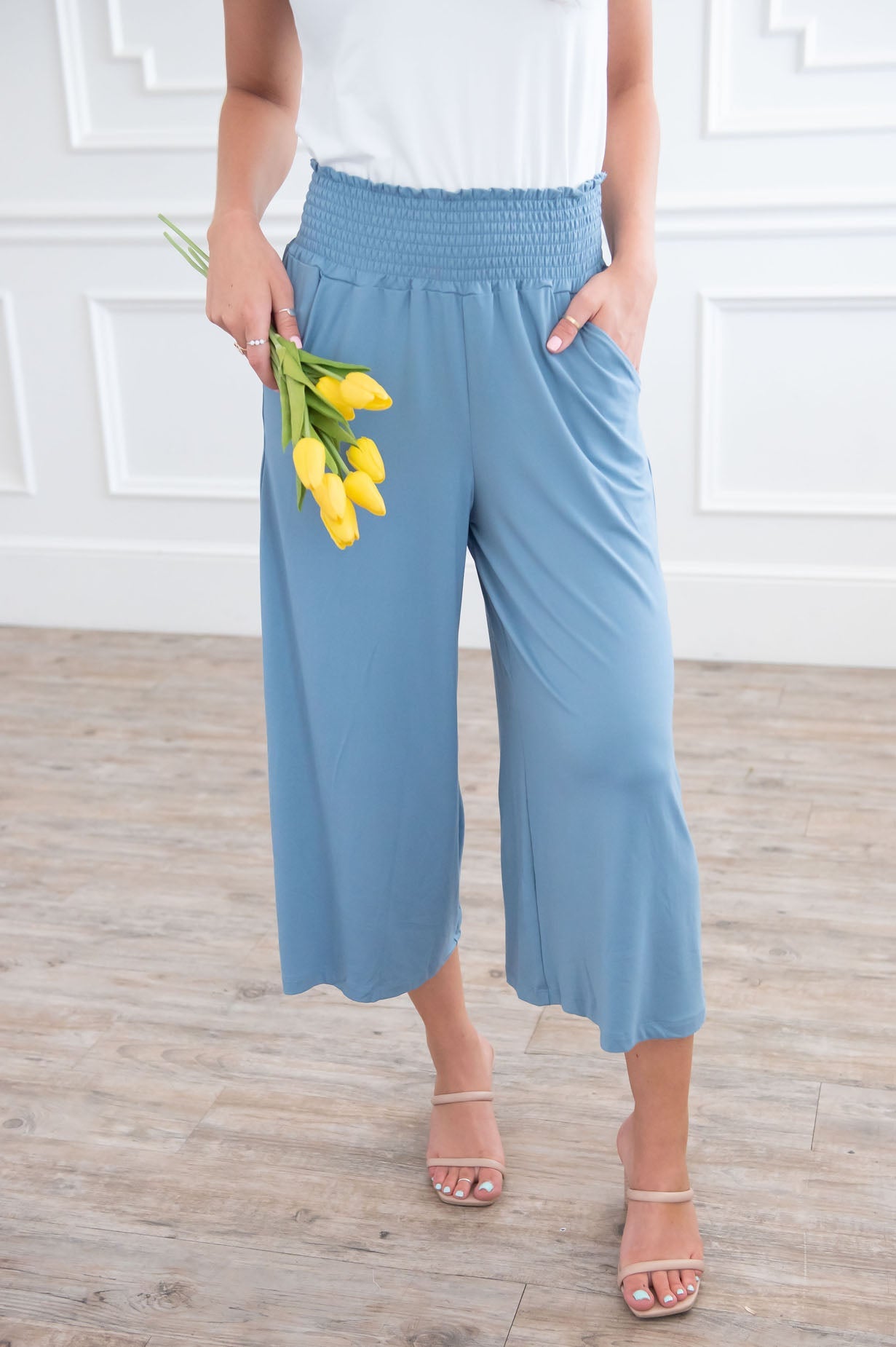 Sun Shining Day Modest Smocked Pants Modest Dresses vendor-unknown