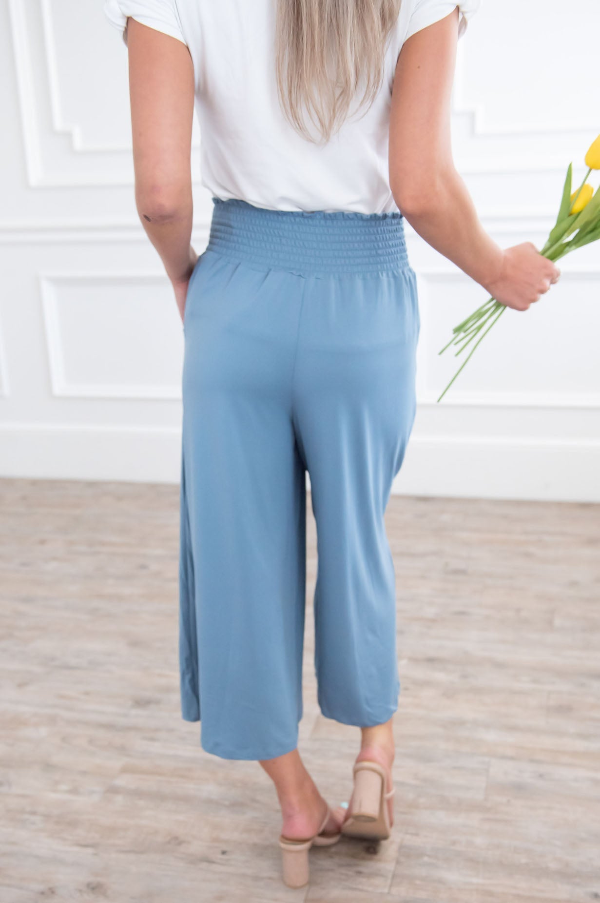 Sun Shining Day Modest Smocked Pants Modest Dresses vendor-unknown