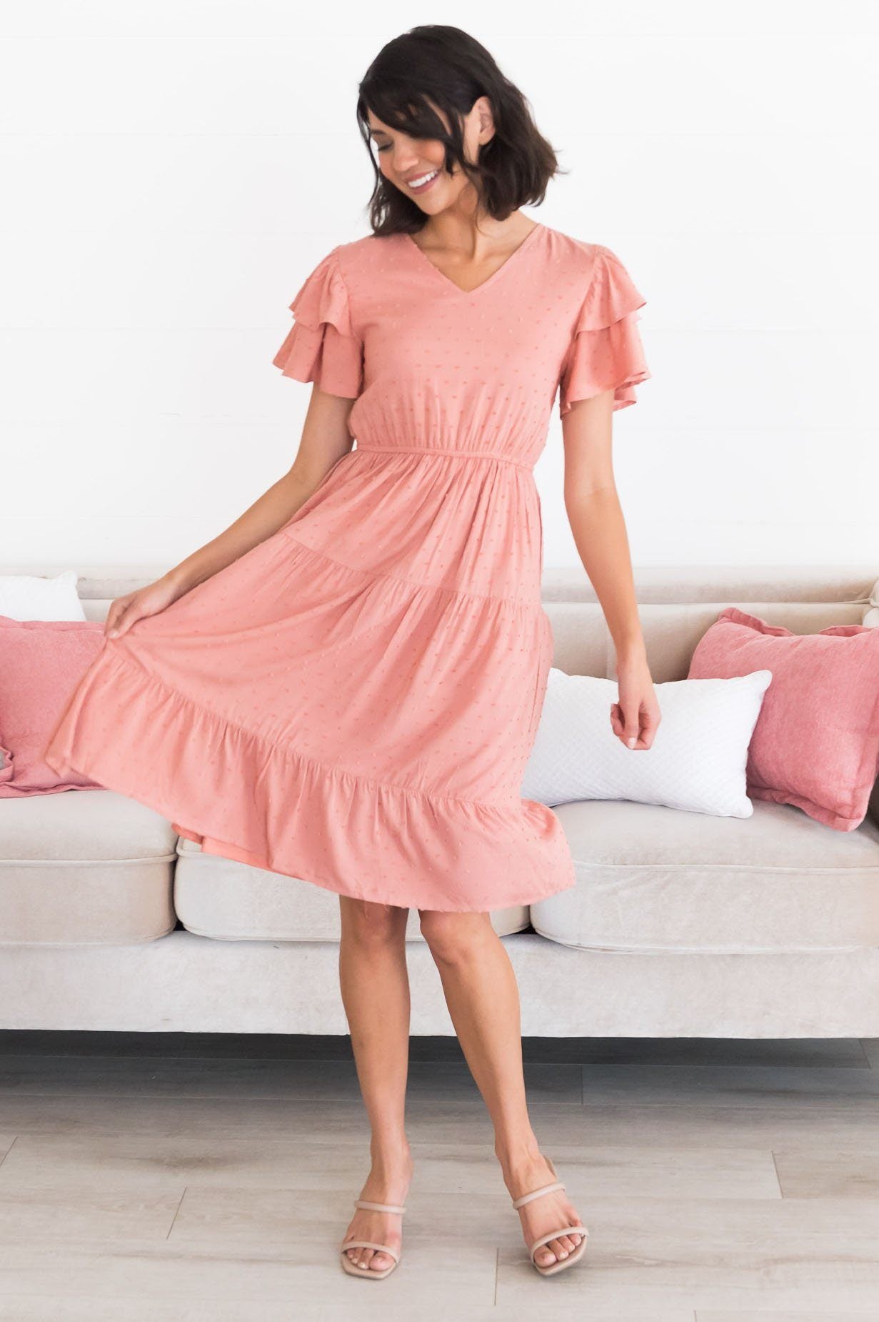 The Amy Swiss Dot NeeSee's Dresses