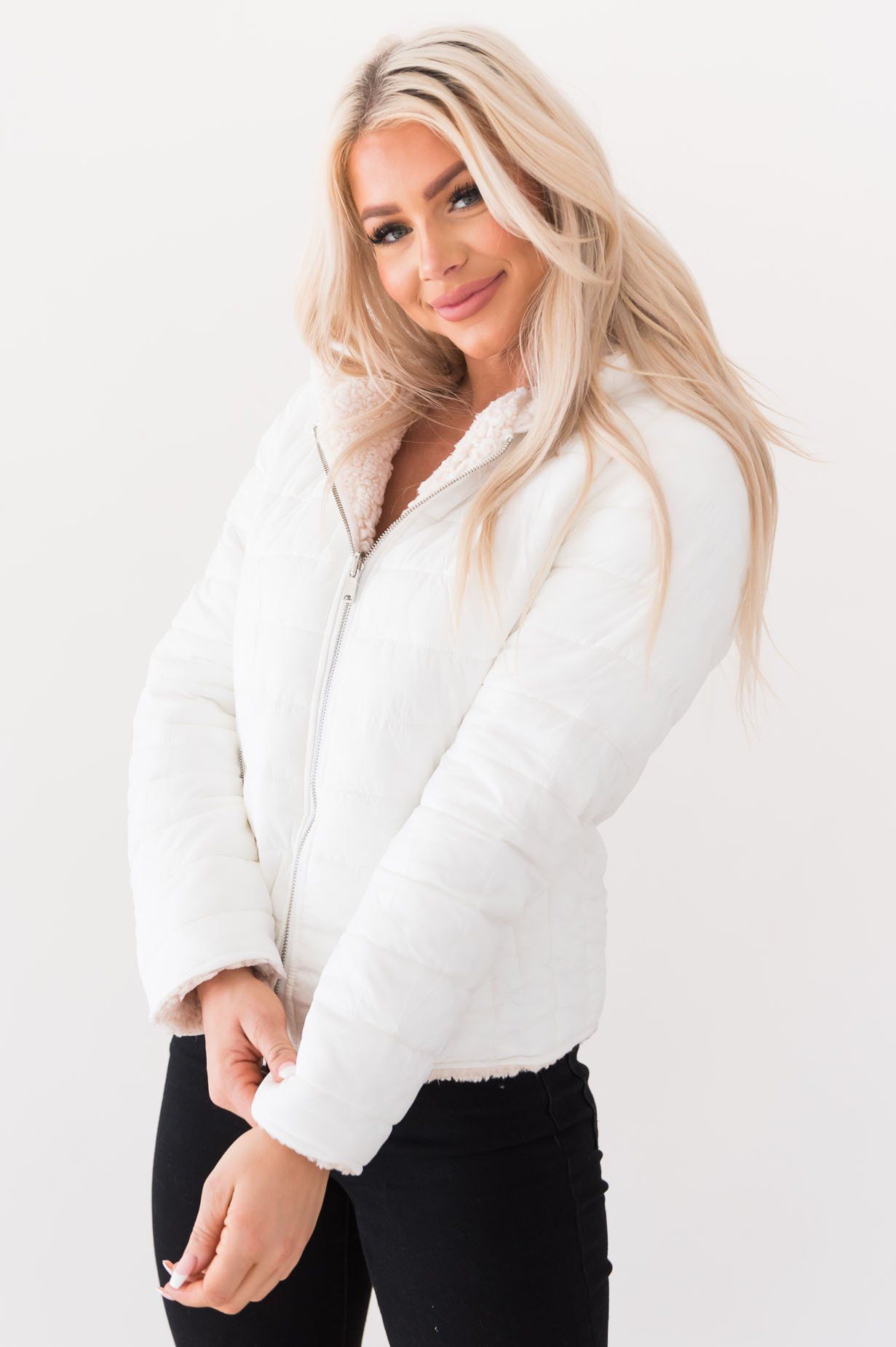 Snow Happy Modest Reversible Jacket Modest Dresses vendor-unknown