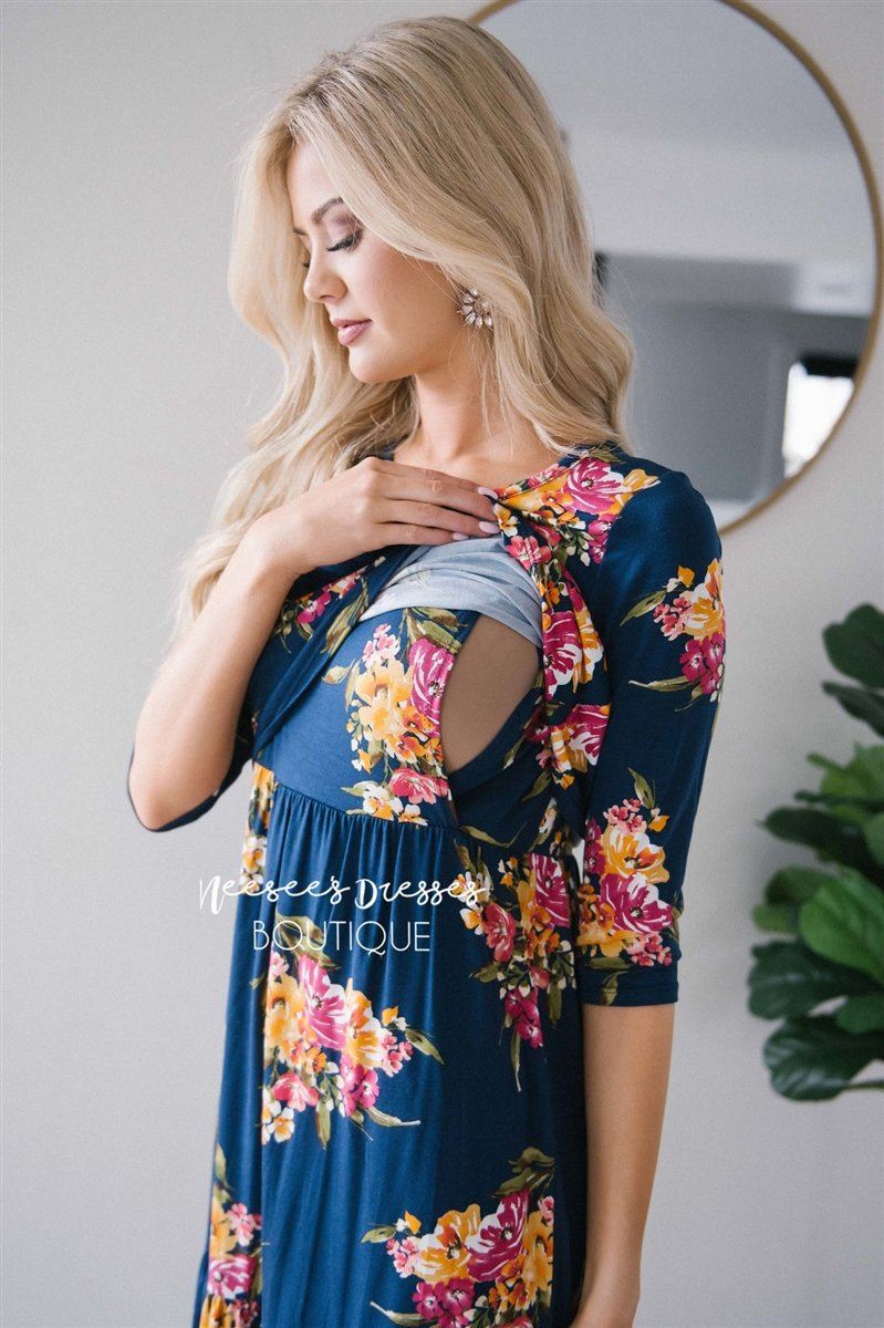 The Ivy - Nursing Friendly Modest Dresses vendor-unknown