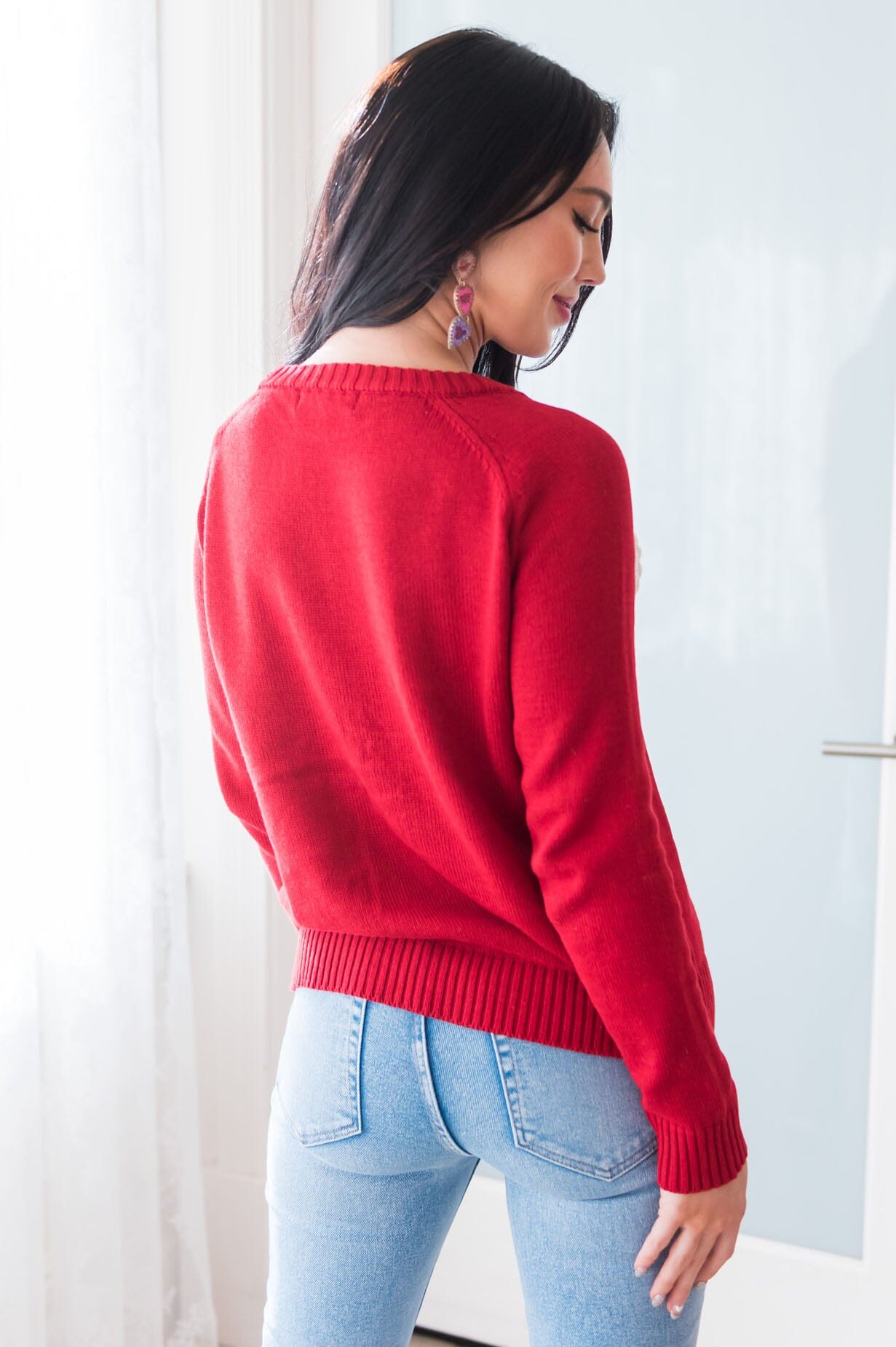 I Heart You Modest Sweater Modest Dresses vendor-unknown