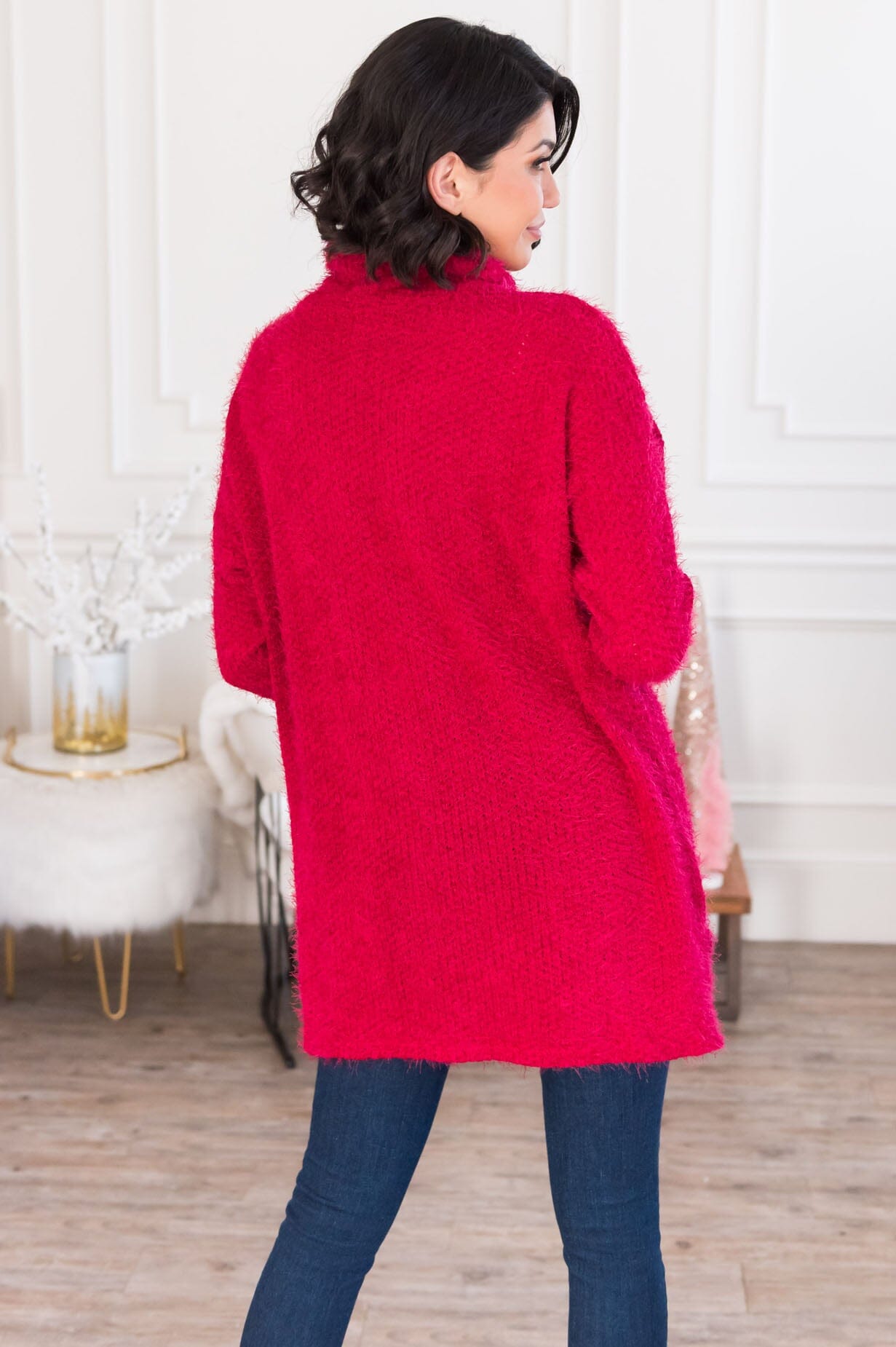 Falling For Chenille Modest Sweater NeeSee's Dresses