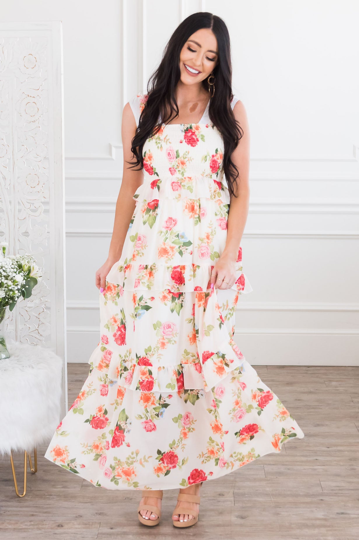 The Tonia Modest Dresses vendor-unknown