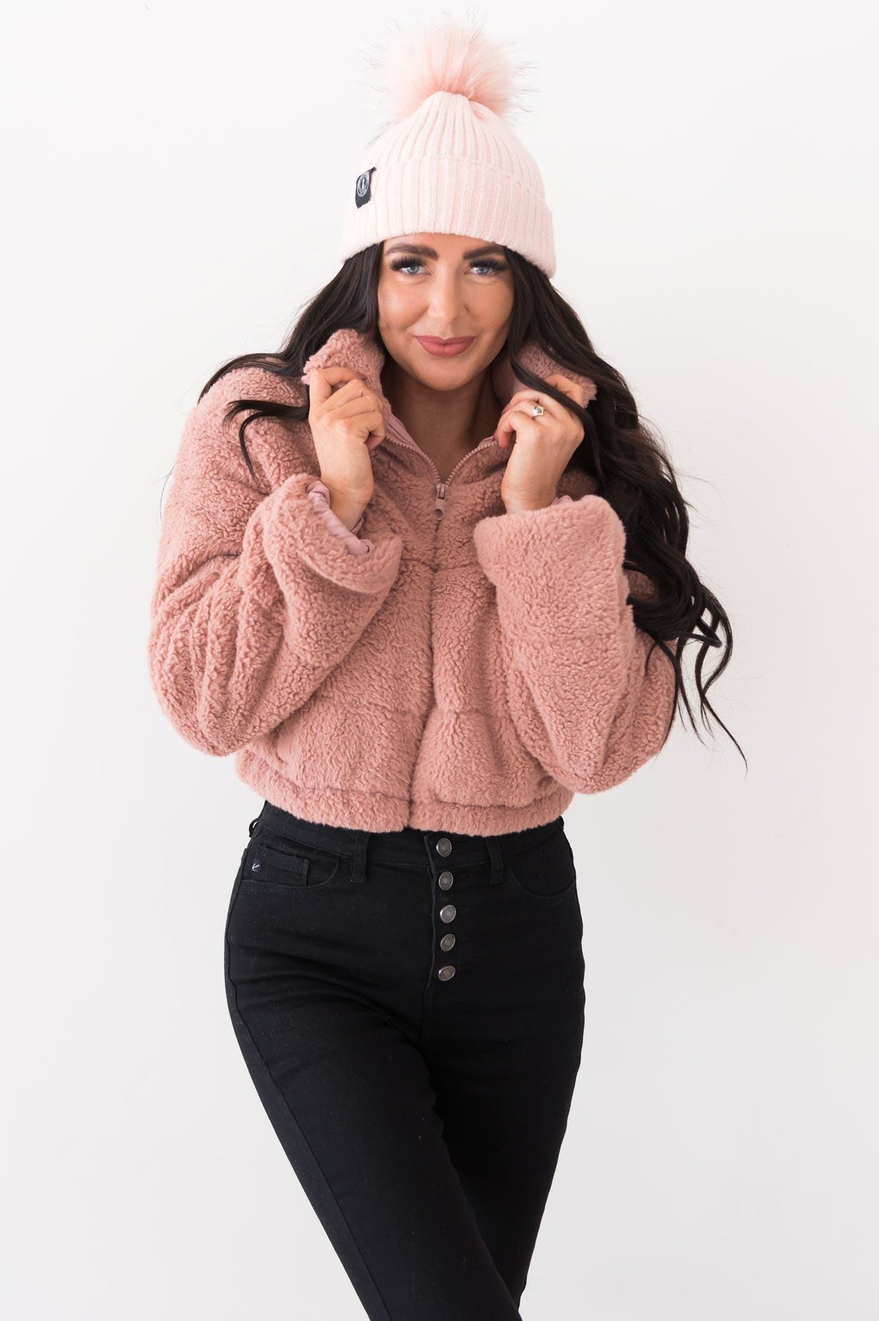 Snow Princess Modest Sherpa Jacket Modest Dresses vendor-unknown