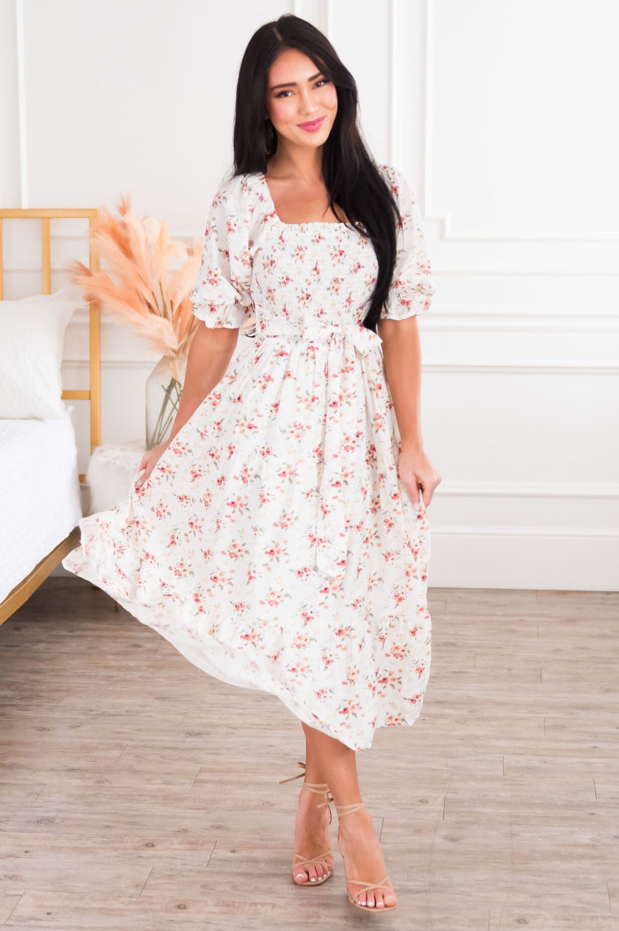 The Anjanette Modest Dresses vendor-unknown