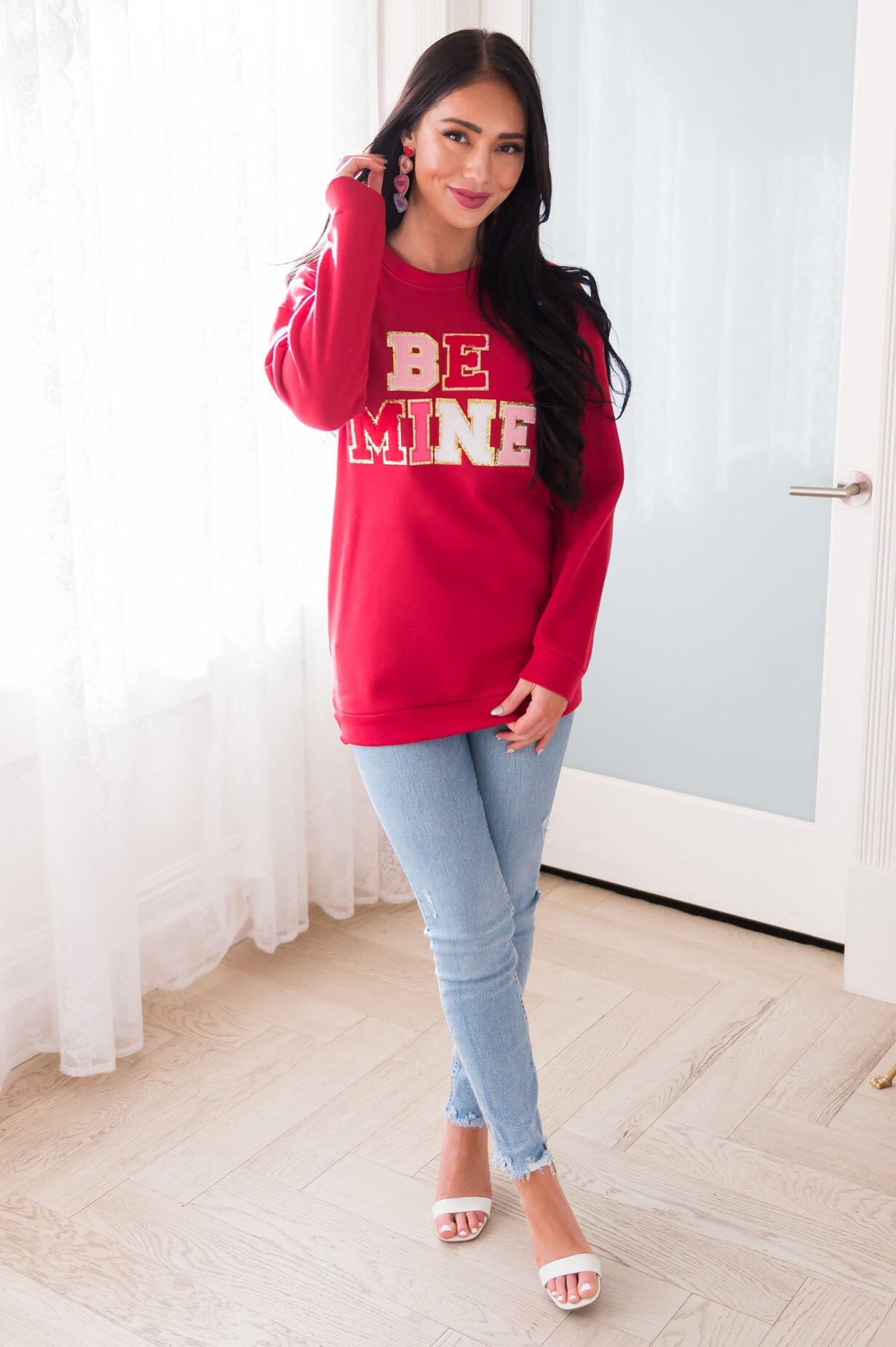 Baby Be Mine Modest Sweatshirt Modest Dresses vendor-unknown