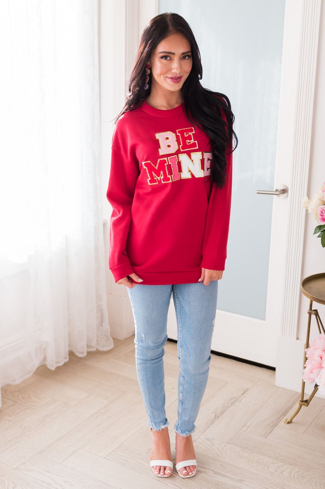 Baby Be Mine Modest Sweatshirt Modest Dresses vendor-unknown