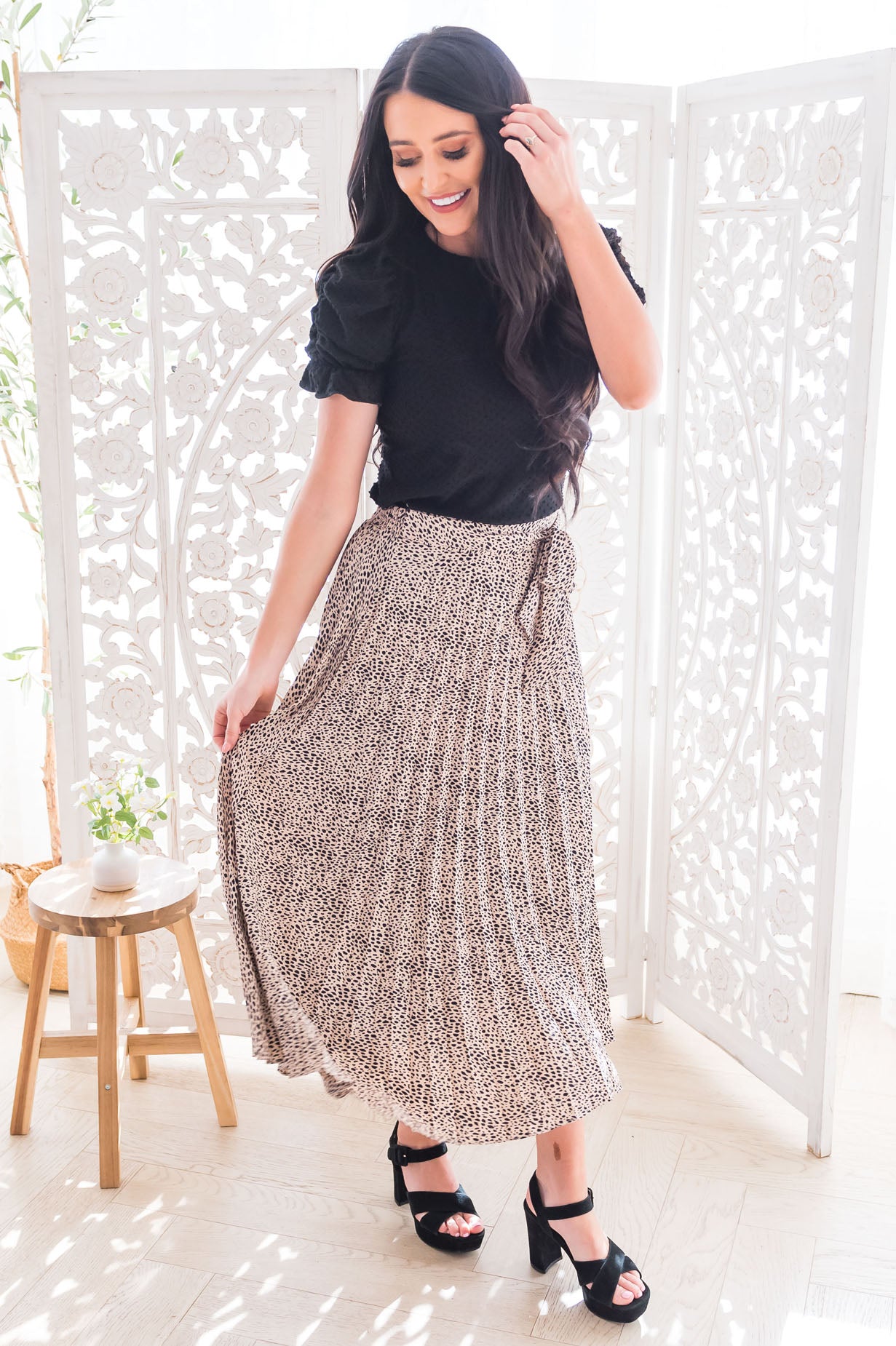 Perfect Day Ahead Modest Skirt Skirts vendor-unknown