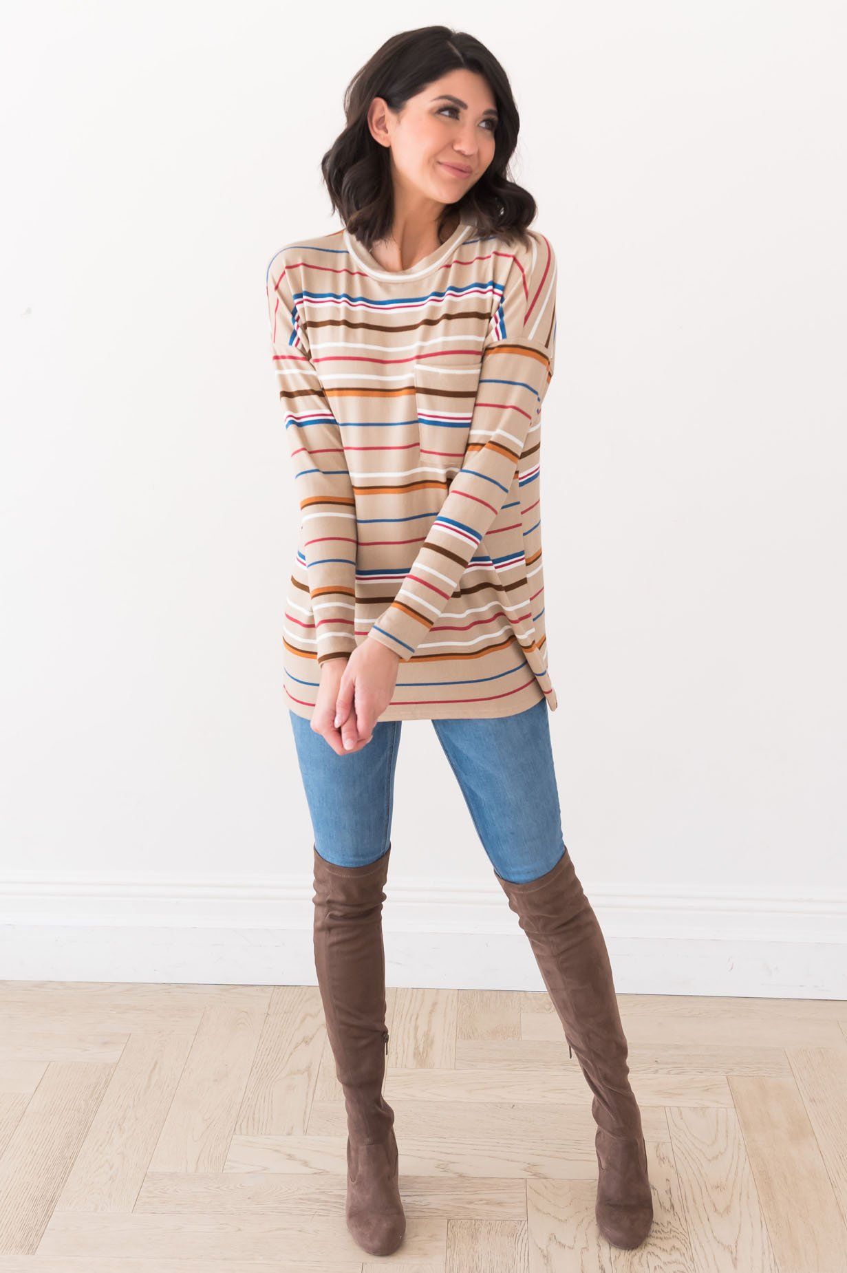 Before You Go Modest Blouse Modest Dresses vendor-unknown