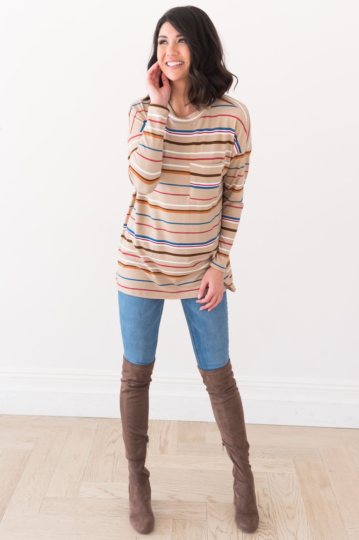 Before You Go Modest Blouse Modest Dresses vendor-unknown