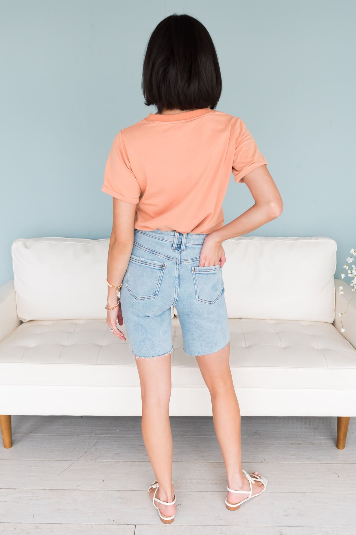 Find Me At The Beach Bermuda Shorts Modest Dresses vendor-unknown