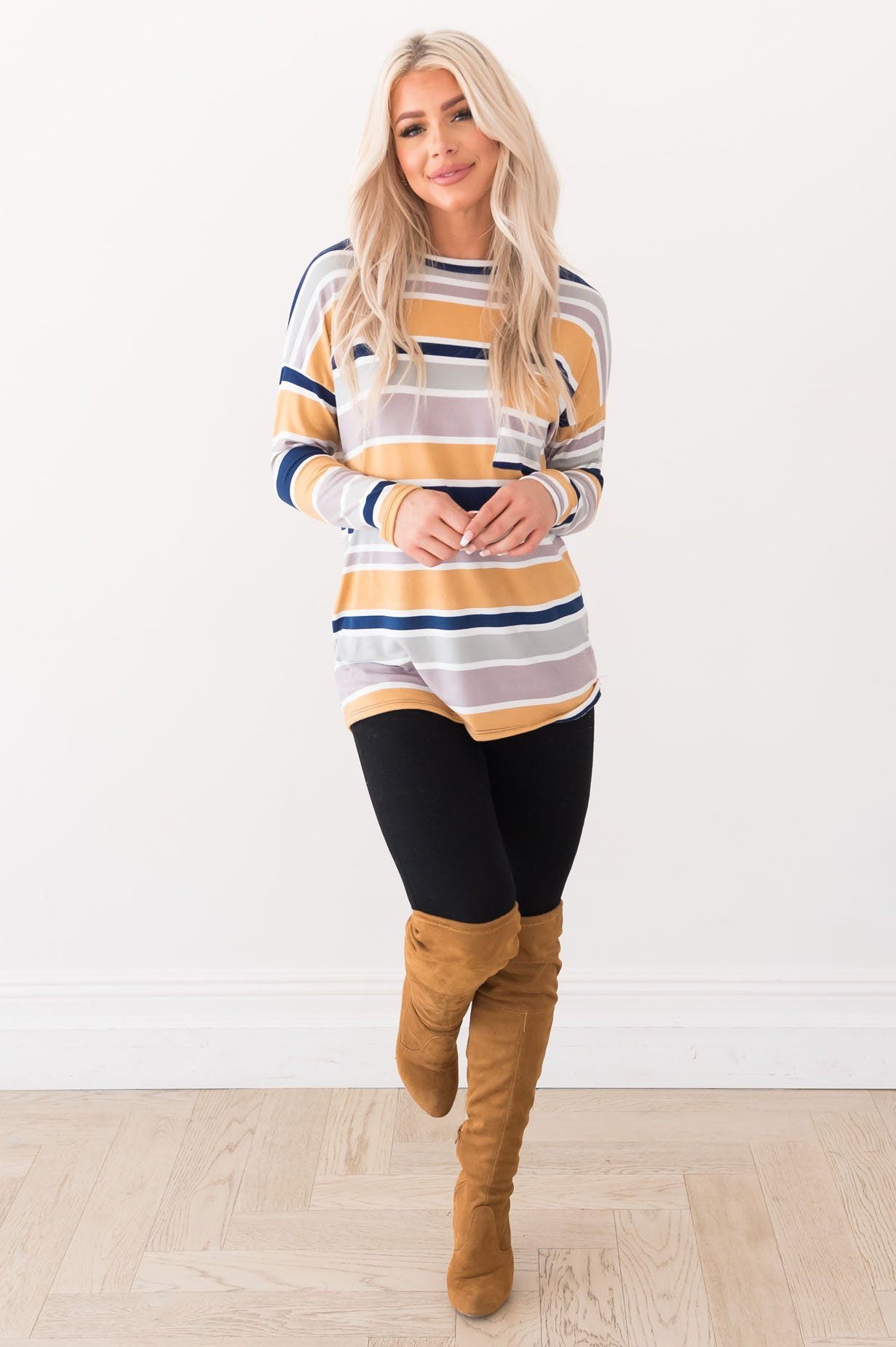 Touch Of Cozy Modest Blouse Modest Dresses vendor-unknown